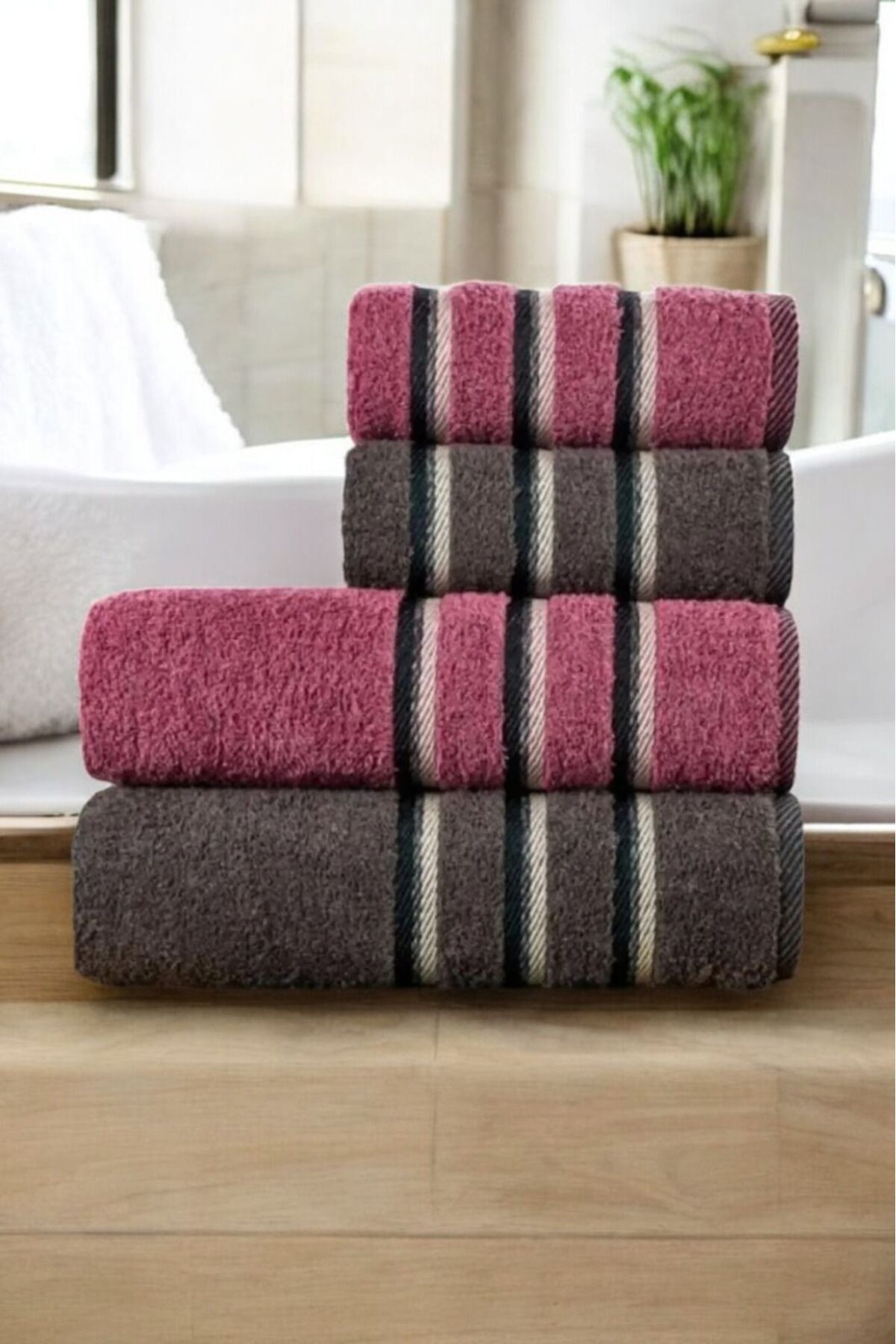 Federico Fabrizio-Mira Cotton 4-Piece Towel Set 1