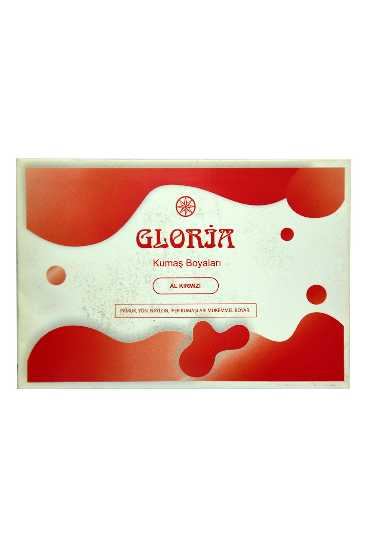 Gloria Kumaş Boyası Al Kırmızı 10 Gr Paket