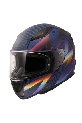 LS2 RAPID 2 OPTIK MAT MAVİ-MOR KASK