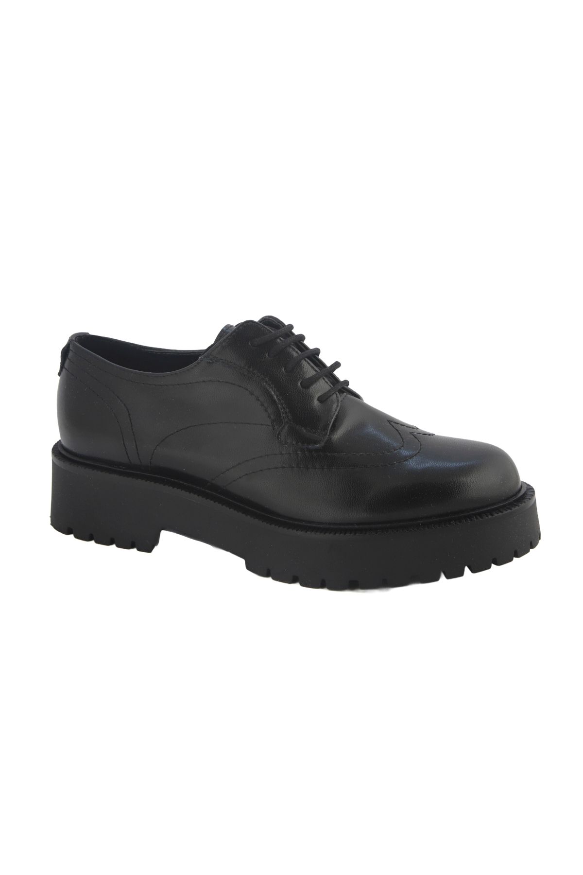 COMART Kadın / Kız Oxford ( Klasik) 1m5319 Comart 5319 Vitello Ry Nero