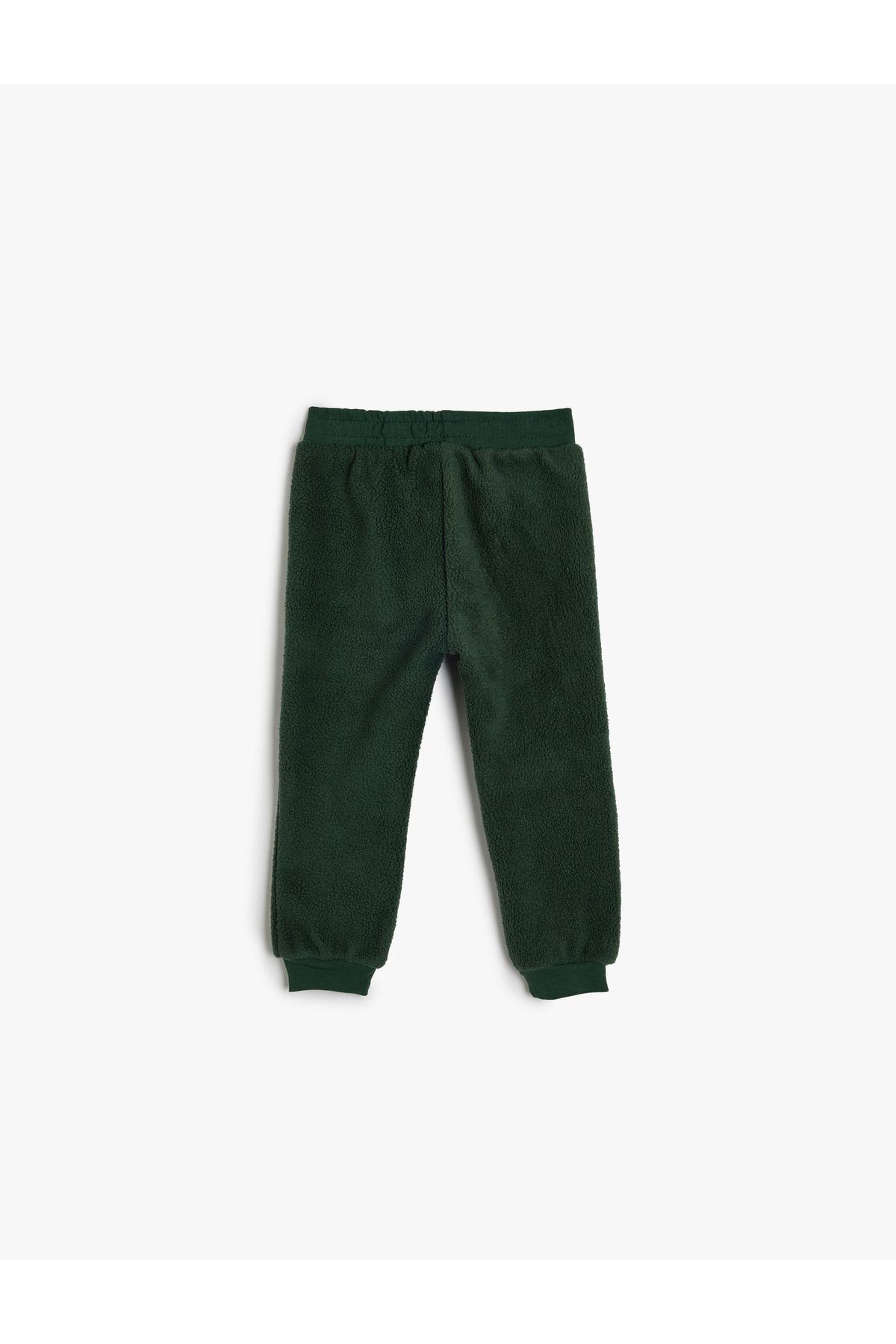 Koton-Basic Fleece Jogger Sweatpants with Tie Waist 2