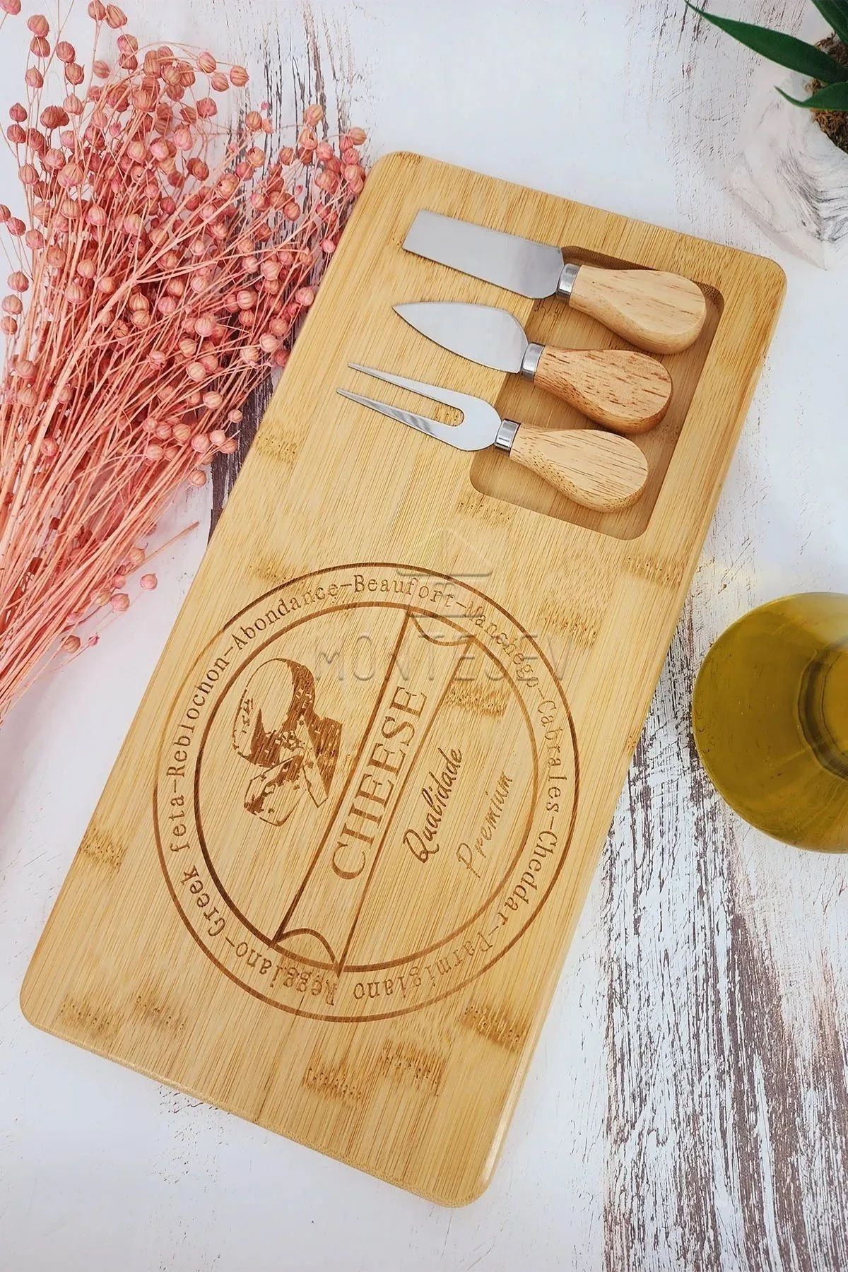 OneHouse-Cutting Board - Brown - Bamboo 3