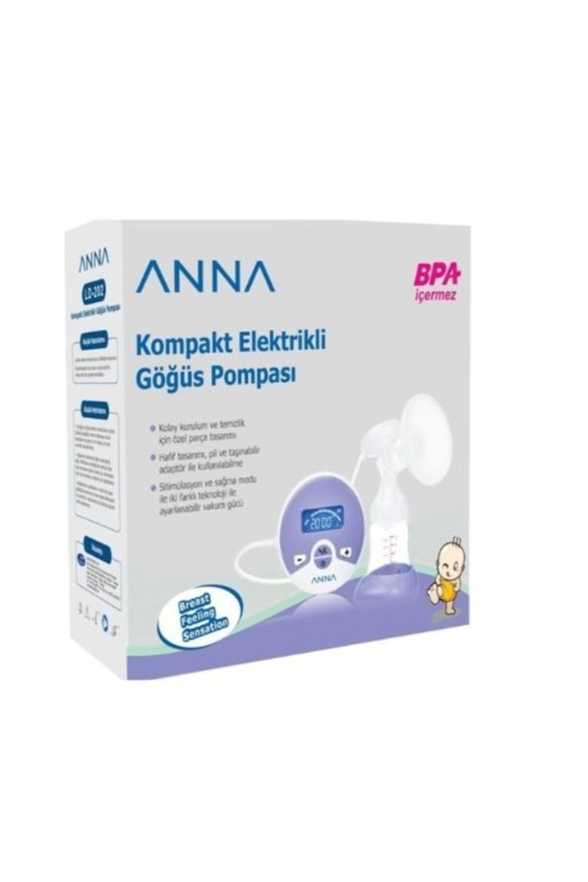 Anna Kompakt Elektrikli Göğüs Pompası