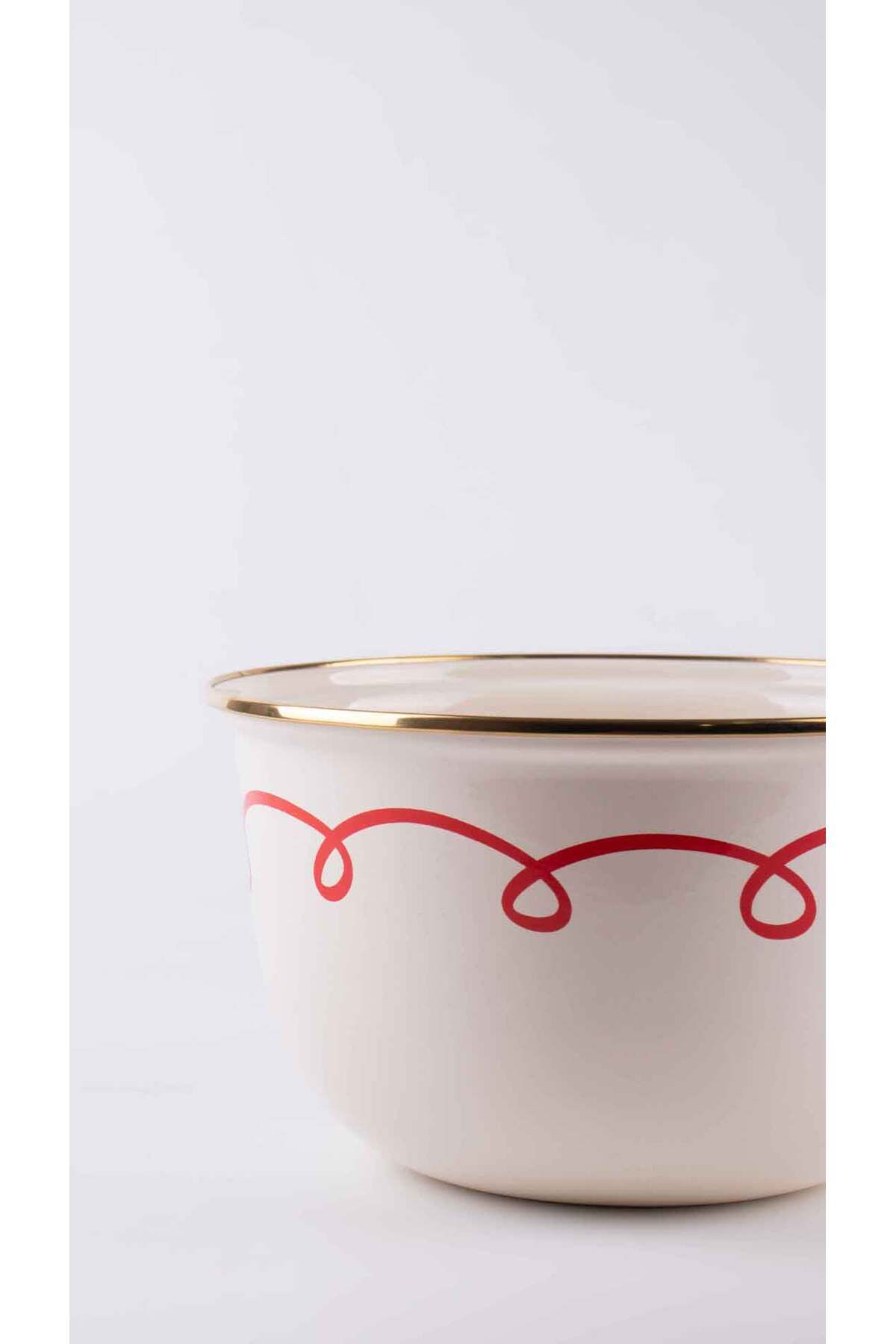 EMAYlab-Merry Christmas Special Enamel Mixing Bowl 1