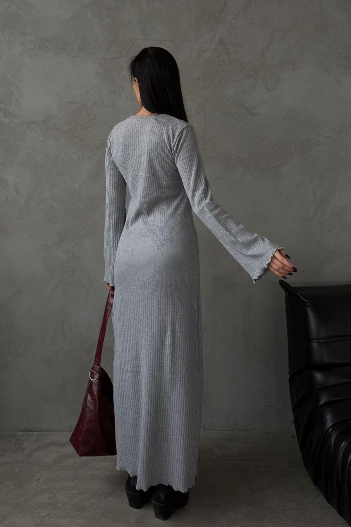 DPARİS-Ribbed Dress 4