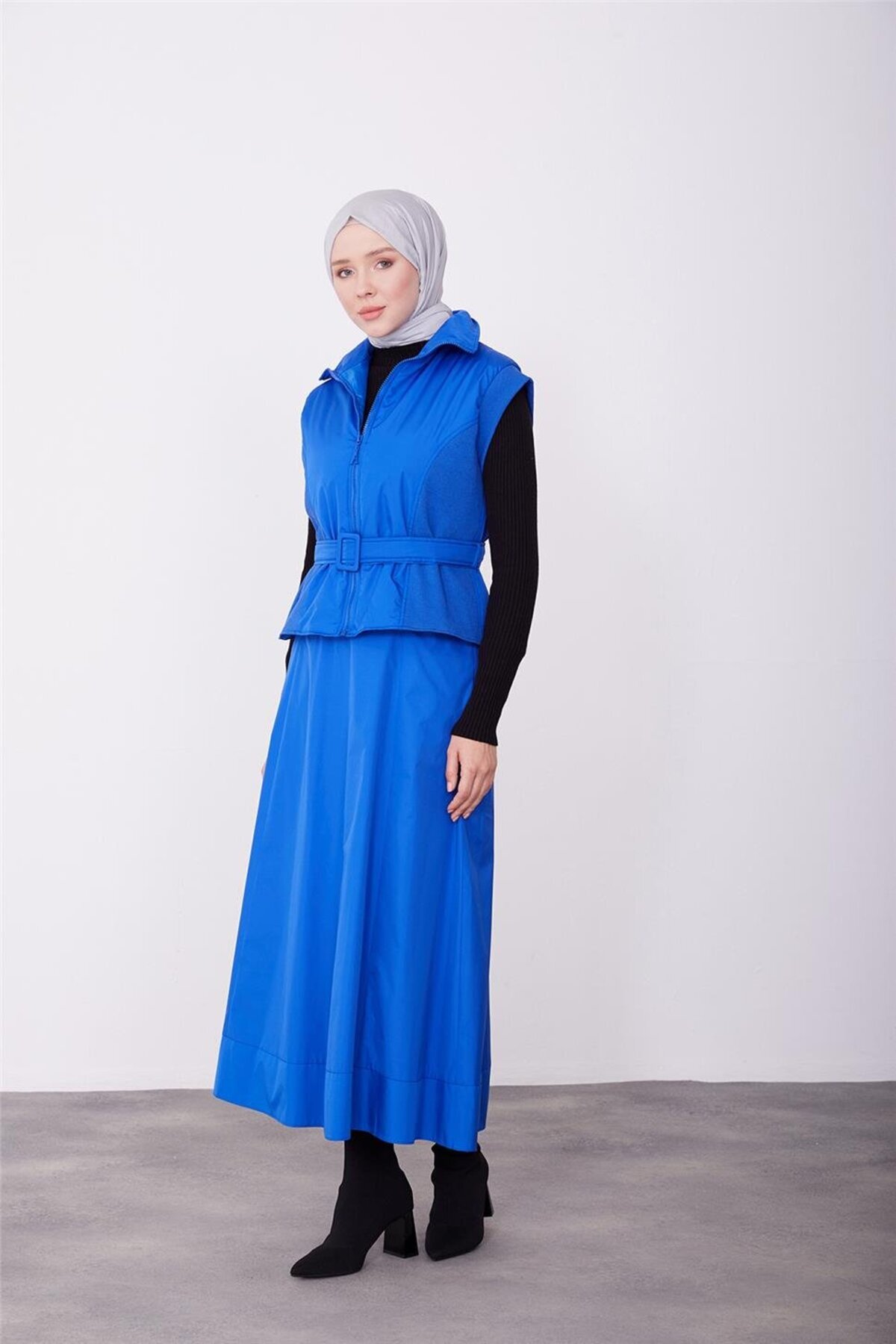 Armine-Purple Blue Camisole Vest - 23K4603 2