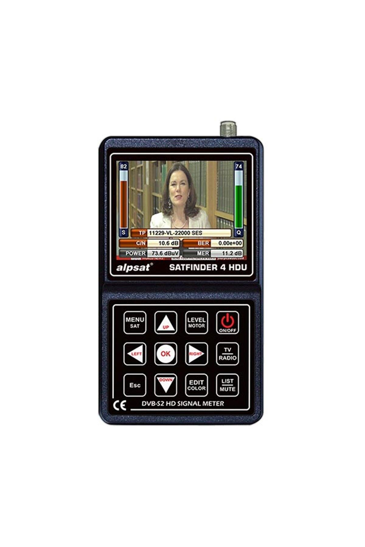 Satfinder As04-hdu 4 Hd Ultra 3.5 Lcd Ekranlı Uydu Yön Bulucu