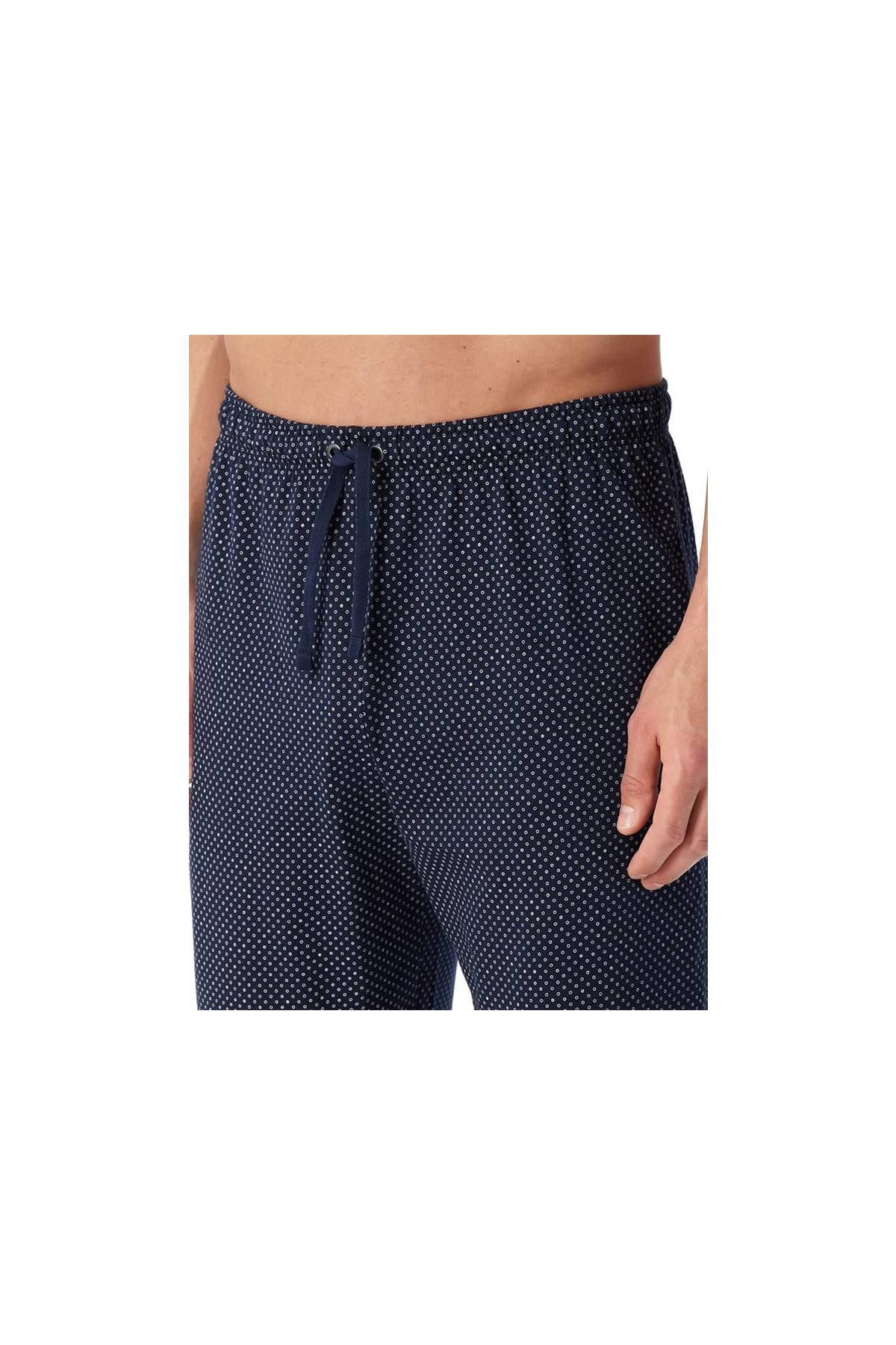 Schiesser-Pyjama kurz für Herren in blau 4
