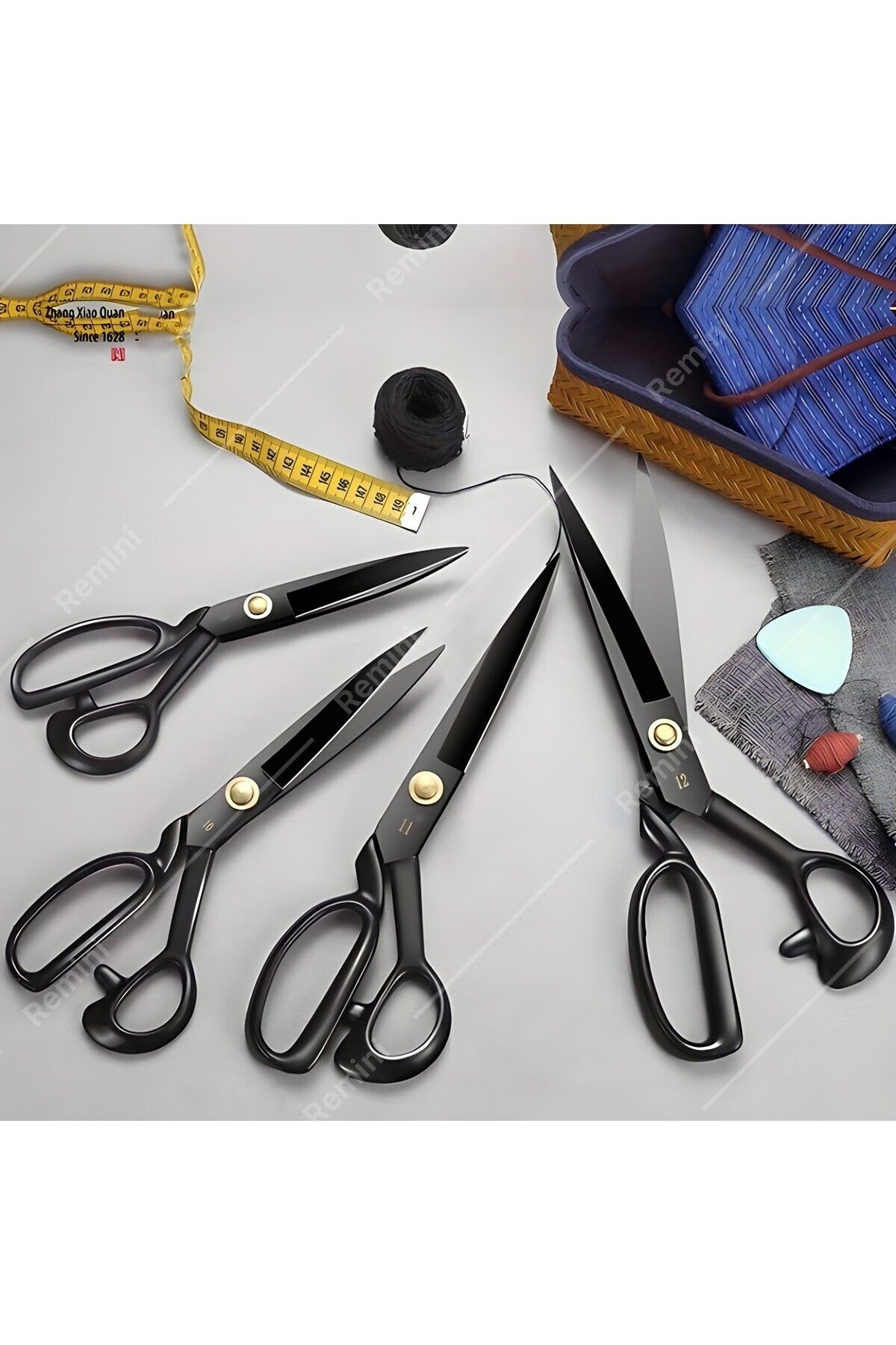SUJİ-Tailor Fabric Cutting Scissors Size 12 - High Quality Sewing and Fabric Cutting Tool 4