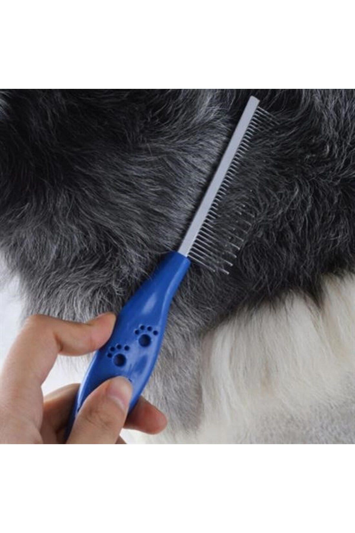 Woody Sofia-Hair Lightener Cat Dog Comb Single Sided Metal Gear Pet Grooming Brush 4