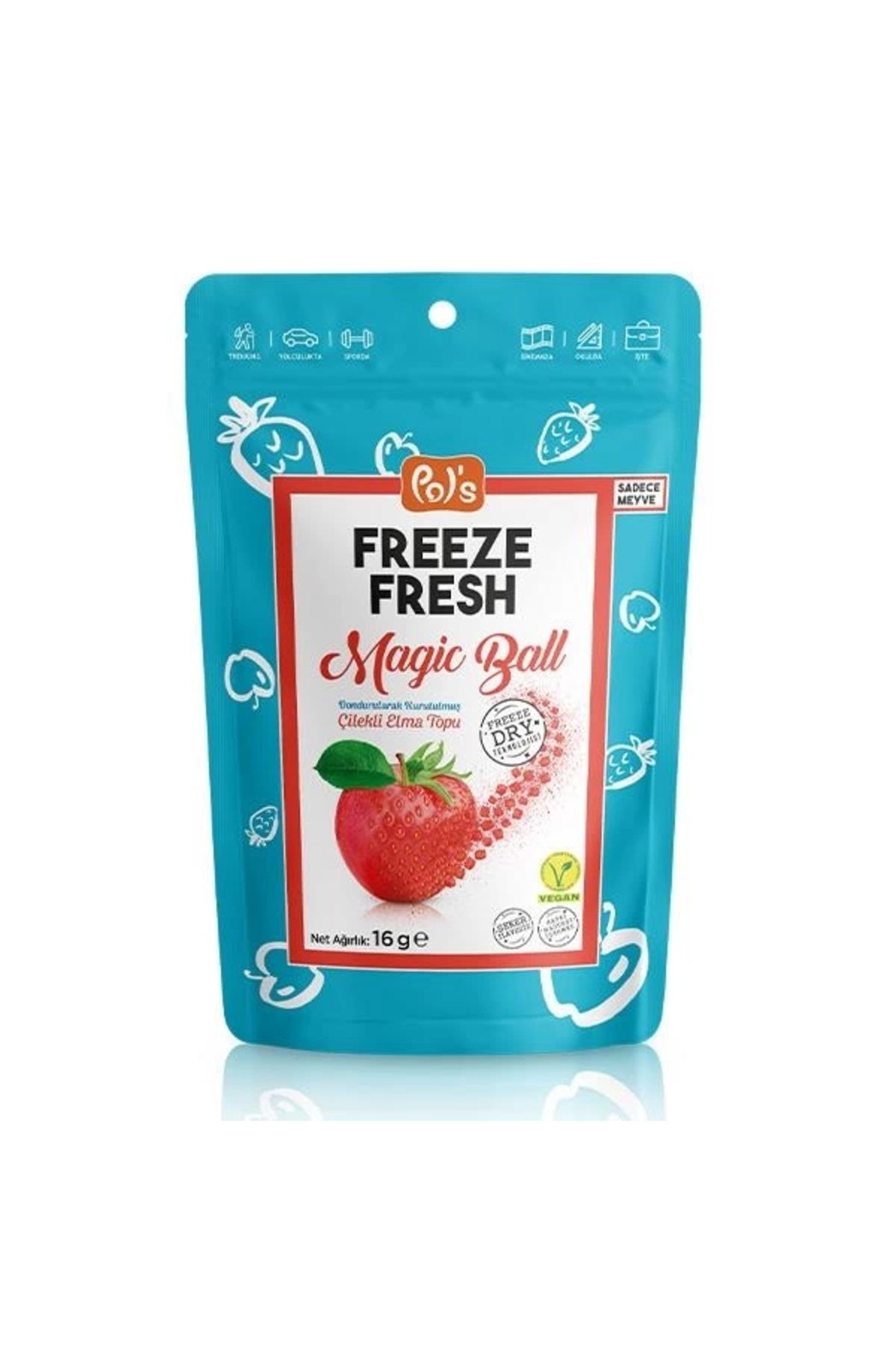 TWOX Çocuk Pol’s Freeze Fresh Magic Ball Çilekli Elma Topu 16 gr