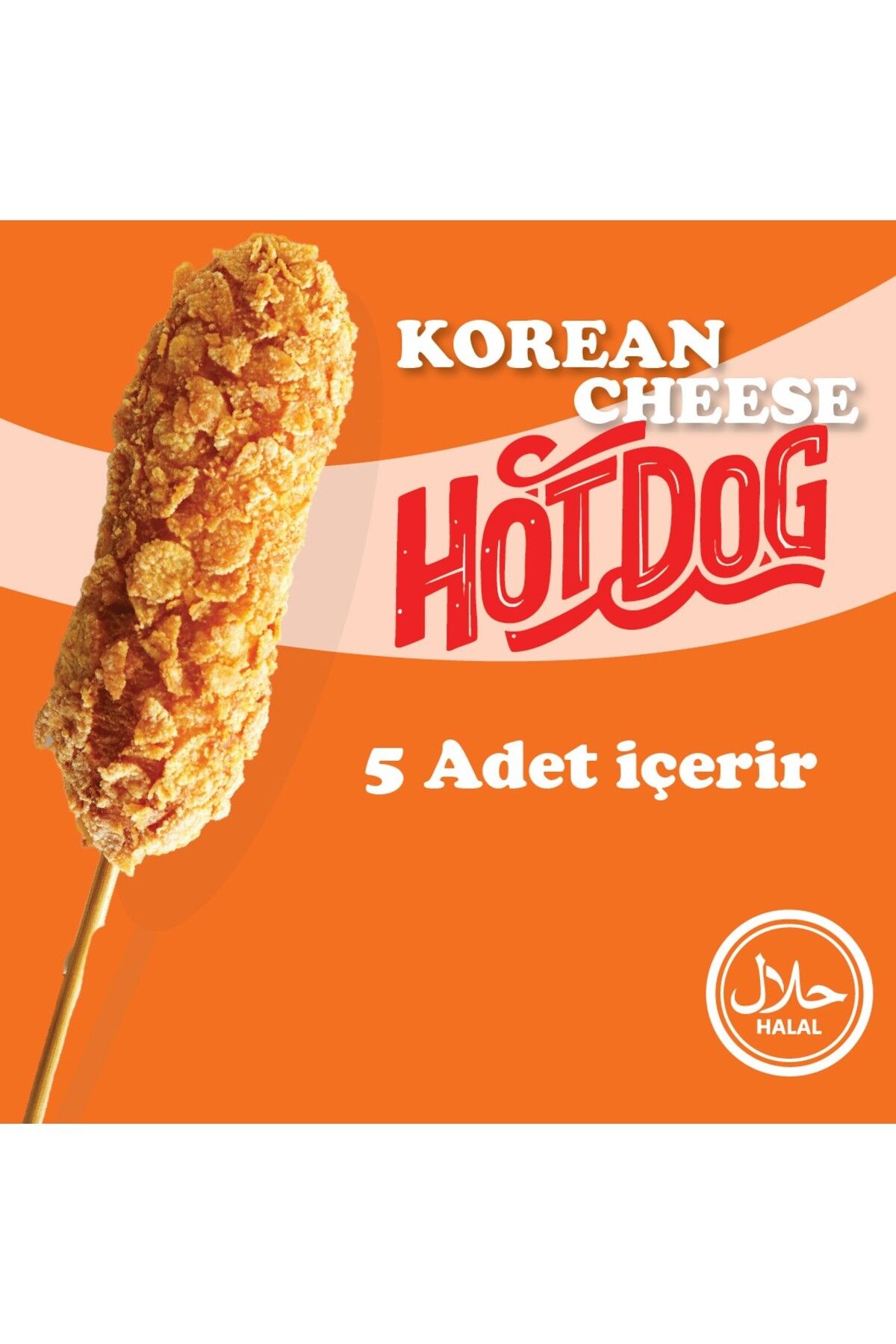 Sopung Kore Market Cheese Hot Dog 5 Adet