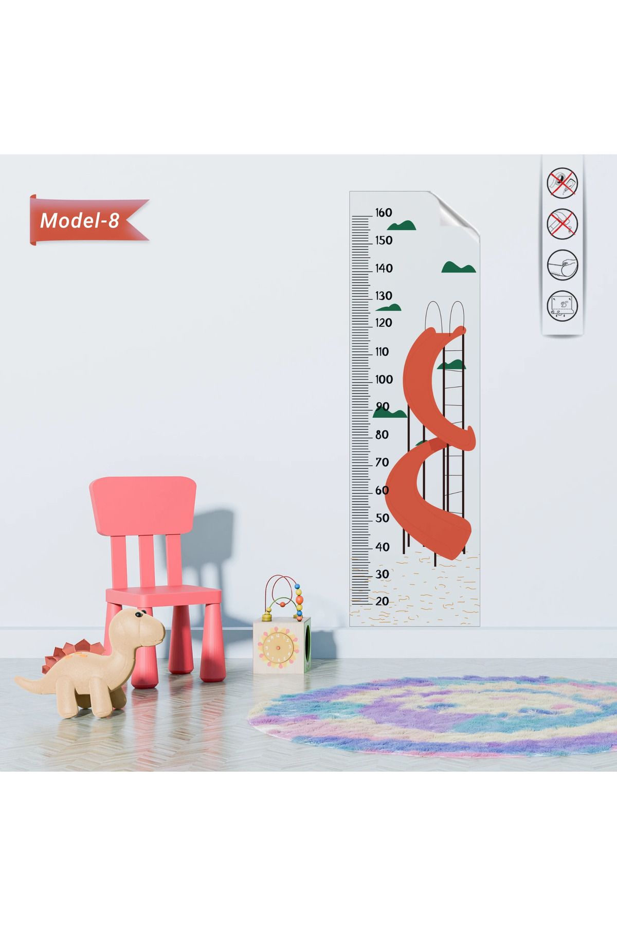 ZERO LAND Statik Kağıt Boy Ölçer (Model-8) 48 CM X 160 CM ZRNET