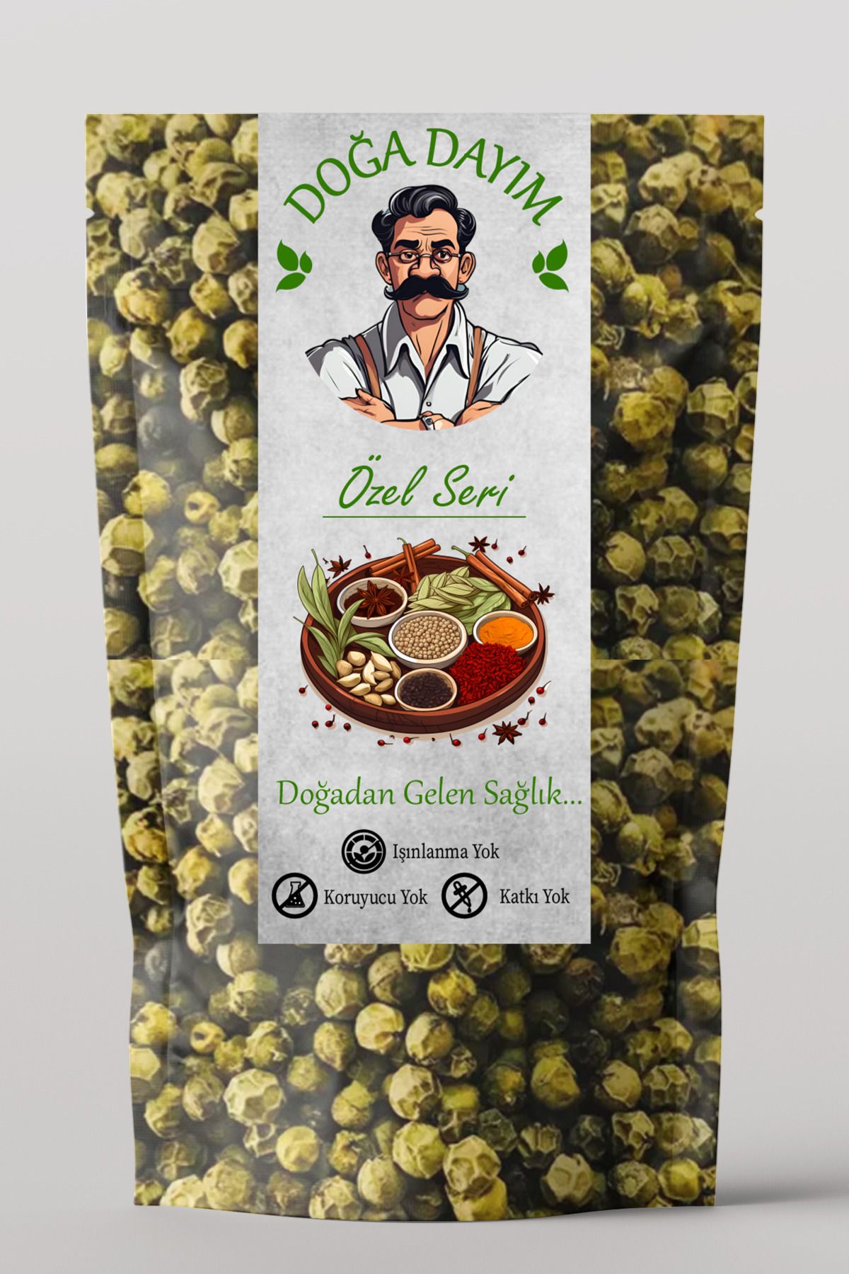 Doğa Dayım 100 Gr Yeşil Karabiber ( 1. Kalite - Özel Seri )