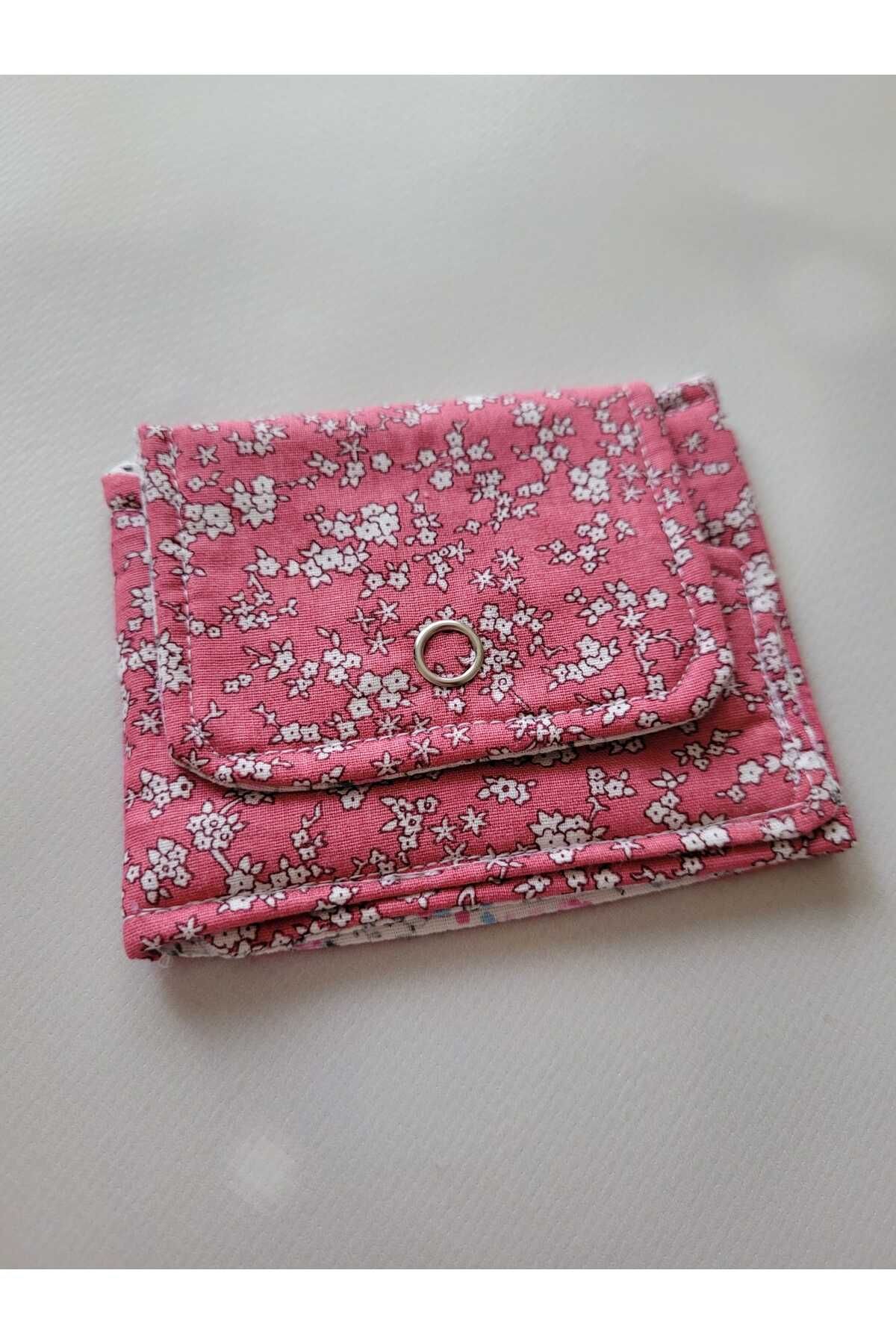 Kız Kardeşlerin Atölyesi-Mini Wallet, Mini Card Holder, Floral Wallet, New Year's Gift, New Year's Gift, Floral Card Holder 1