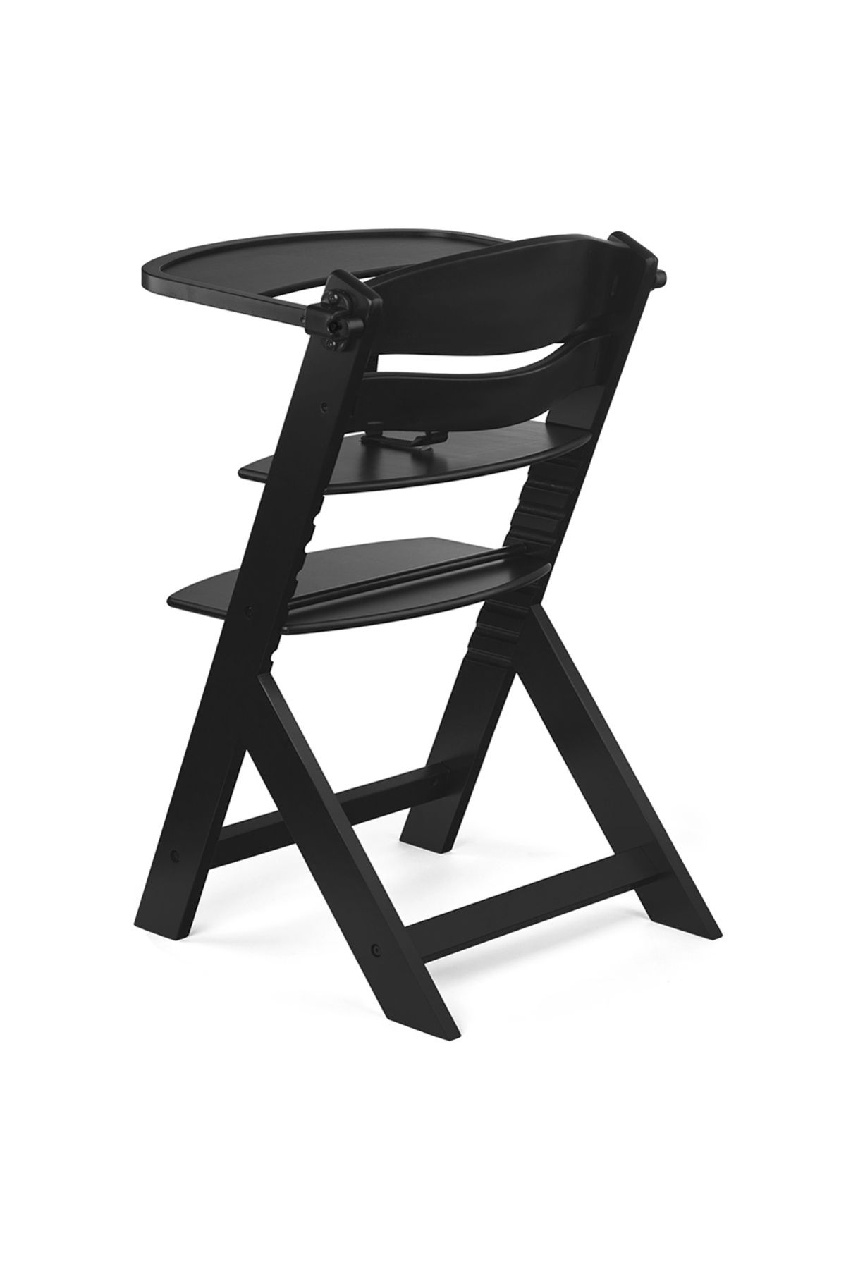 Kinderkraft-- Enock Baby Highchair With Pillow - Black/White 3