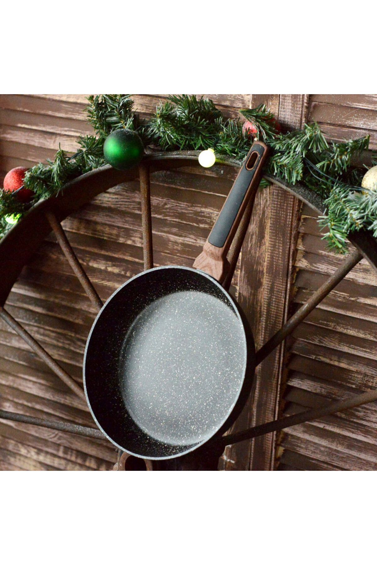 Fissman-Frying Pan 24cm Diamond Series With Induction Bottom (Aluminium With Non-Stick Coating) 5