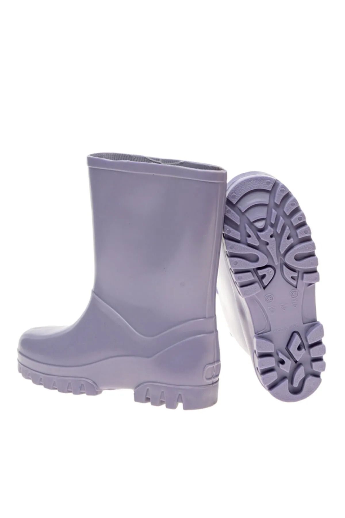 Limon-Pink&Orange Girls' Rain Boots - Purple 3