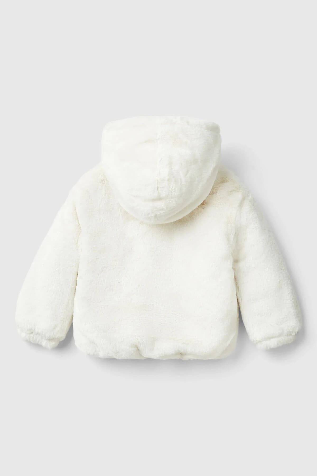 Benetton Kız Bebek Mont - Krem fotoğrafı 2 (önizleme)