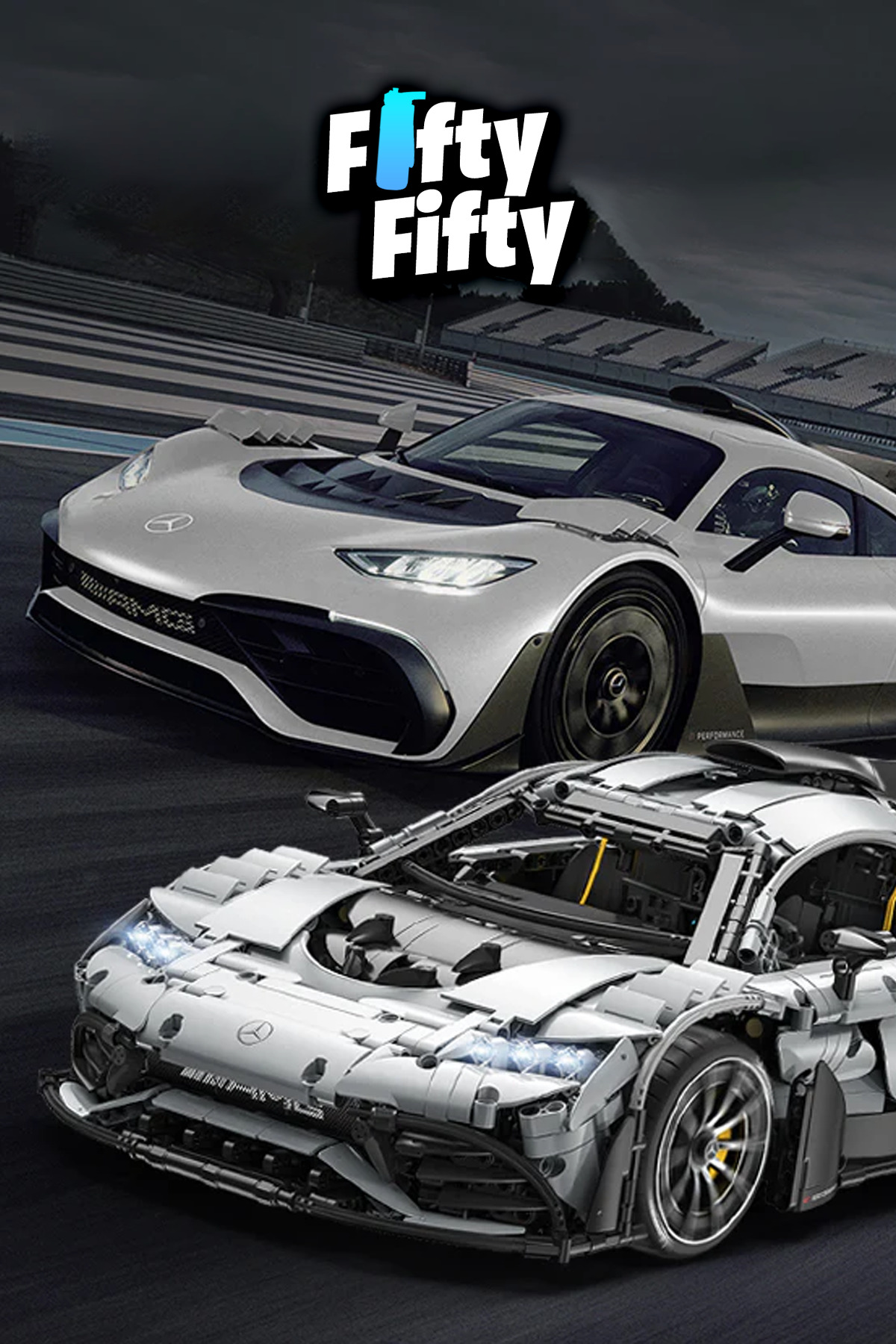 کادا مرسدس AMG One – C61503W (۳۲۹۵ قطعه) مجموعه ساخت اسباب‌بازی حرفه‌ای