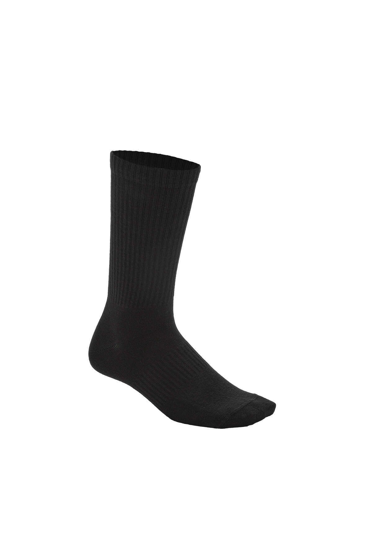 Oysho-3 pairs of cotton blend classic sports socks 3