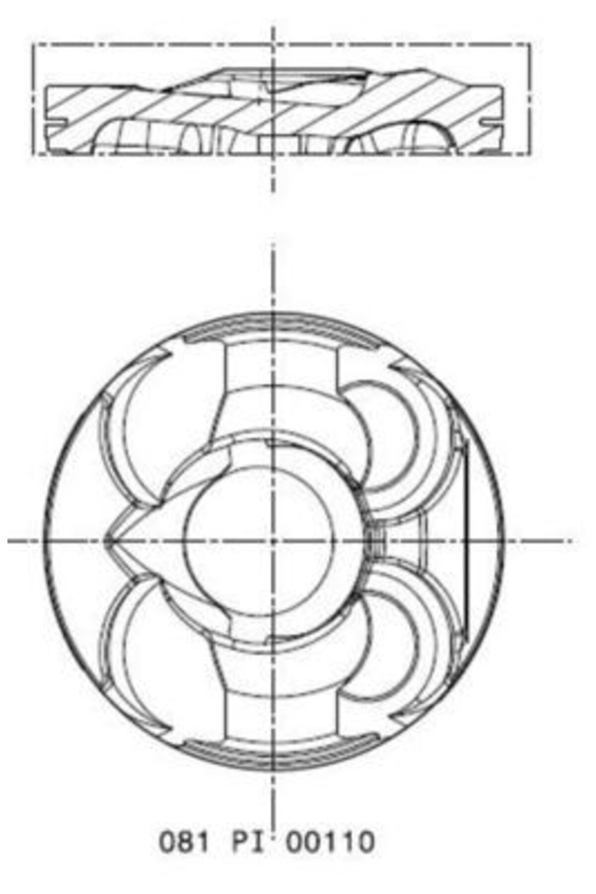 MAHLE PISTON SEGMAN STD 77.00mm BMW N13 B16 F20 F30 MINI N18 R55 R56 R58 R59 R60 PEUGEOT 5FW EP6 5008 308