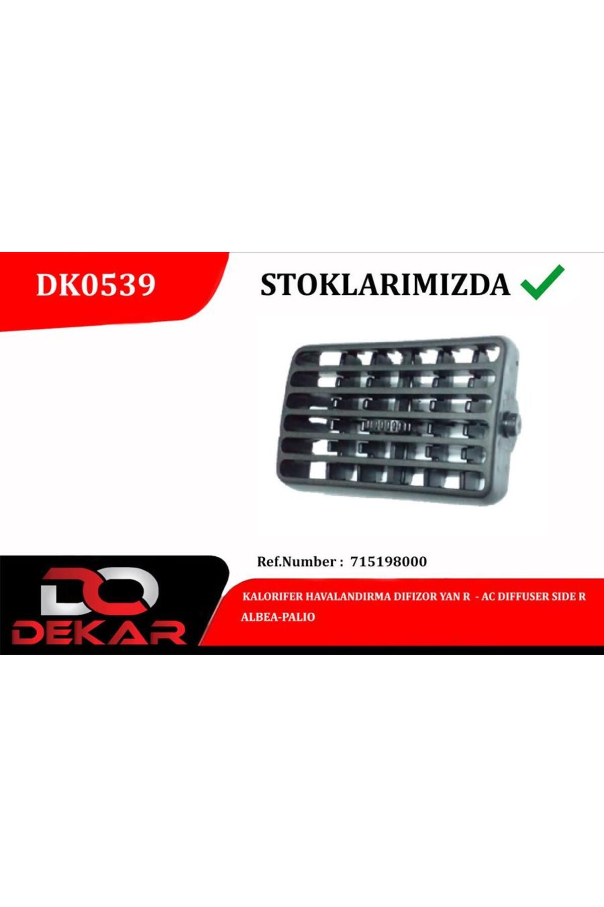 DEKAR-Heating Air Diffuser - Side R Albea-Palio 1