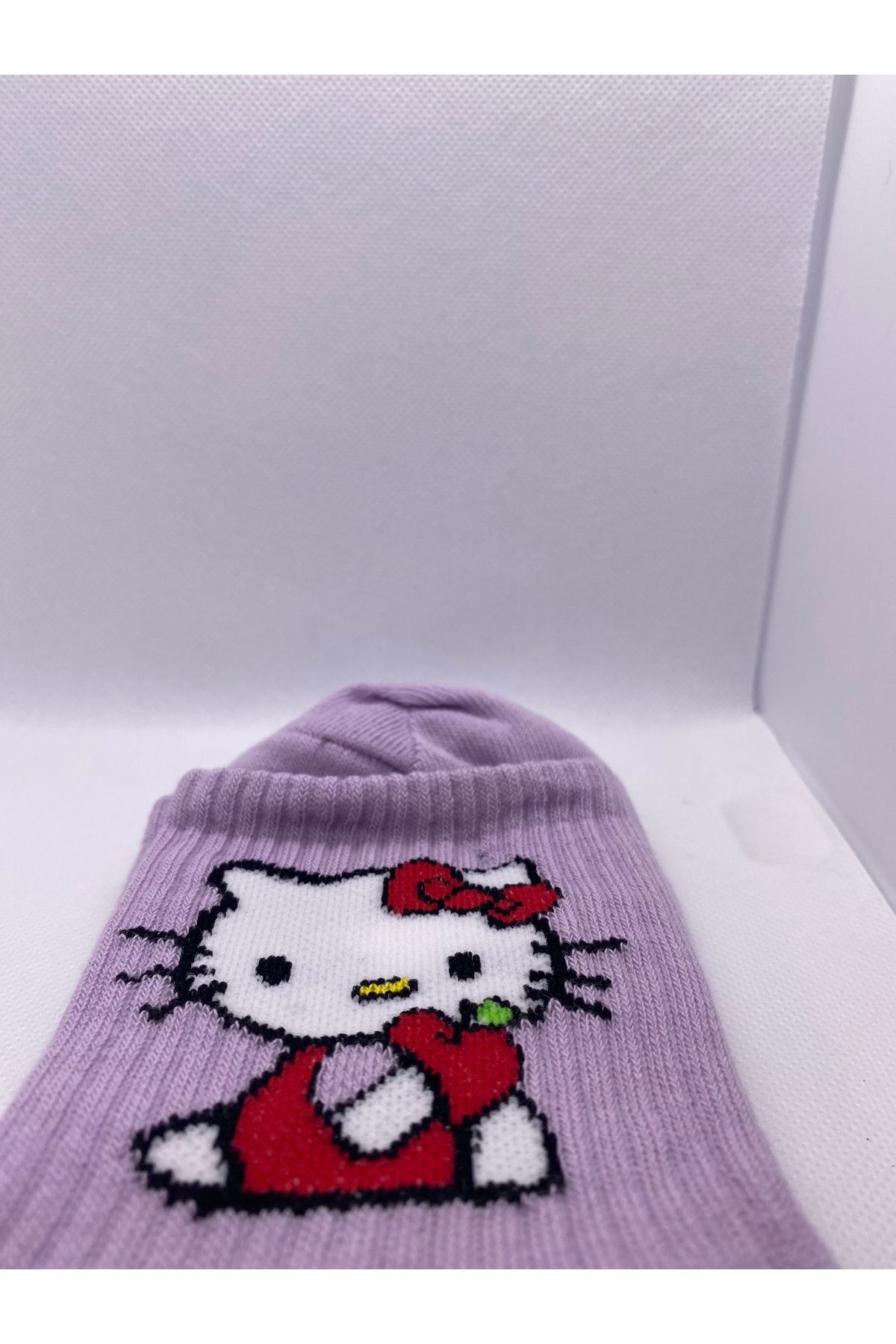 Hisarönü KADIN LİLA HELLO KITTY ÇORAP