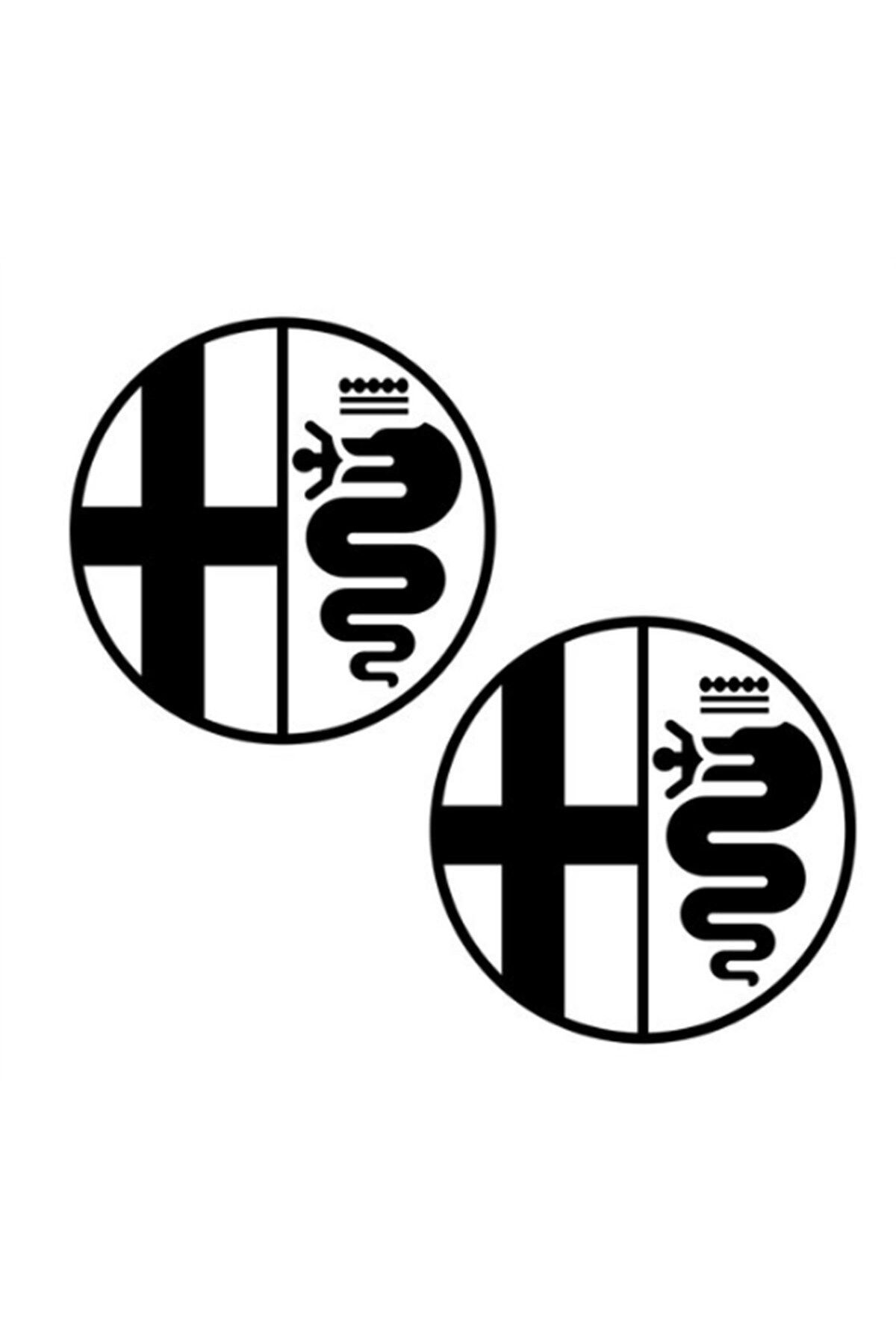 EGEUNIFORM Alfa Romeo Otomobil Yan Kapı Logo Sticker Etiket Modeli