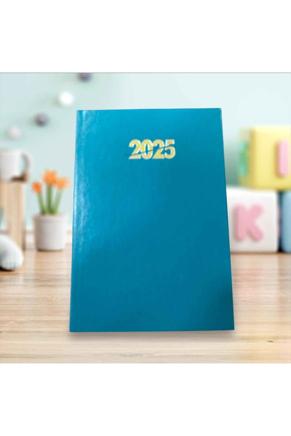 tüftürük-2025 Model 14X20 Hardcover Daily Agenda - 336 Pages Striped 1