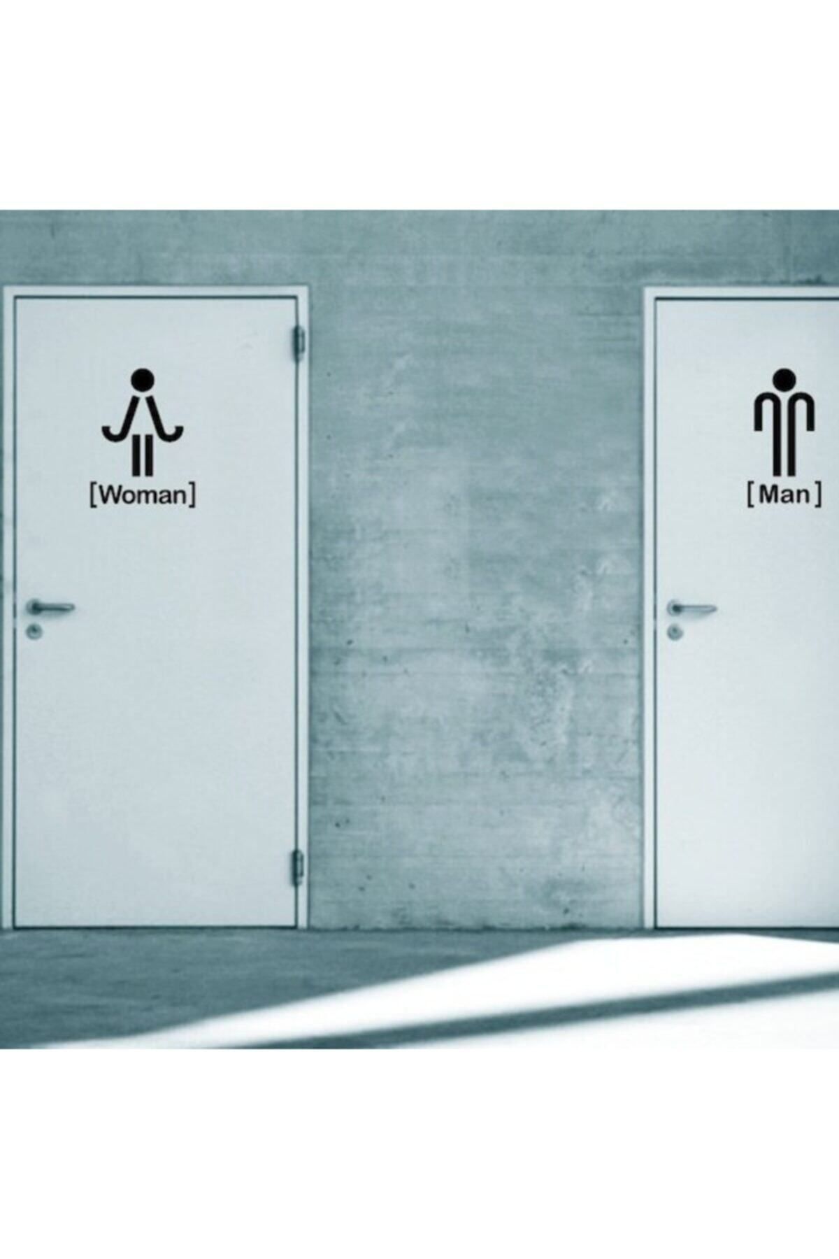 MLH STORE 1 Parça Banyo Duvar Sticker Yaratıcı Kendinden Yapışma Su Geçirmez Duvar Dekoru