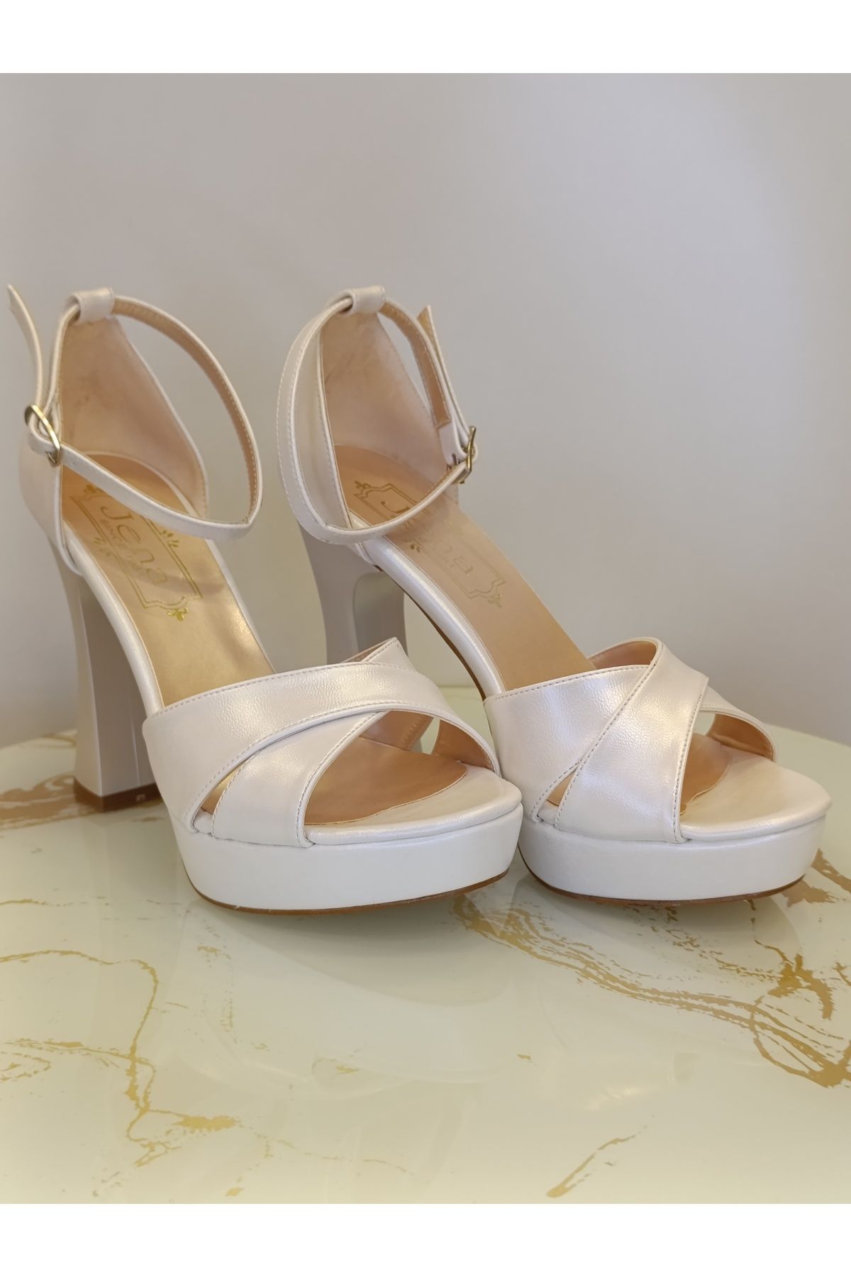 biosci-Bridal Shoes Platform Heel Bridal Shoes after Party Shoes 3