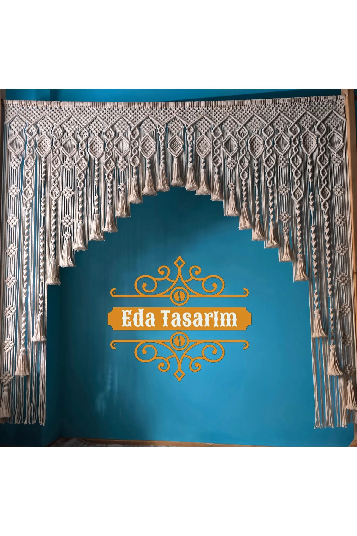 Eda Tasarım-Drapes - Ecru - Cotton 1