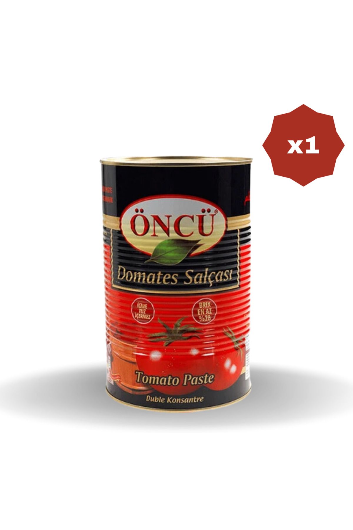 Öncü ÖNCÜ DOMATES SALÇASI TENEKE 4350 GR - (1 ADET)