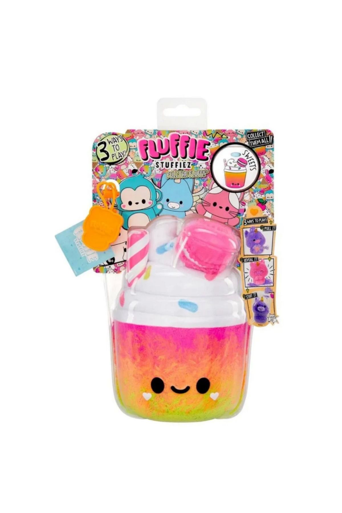 gcaksesuar Nessiworld Fluffie Stuffiez Küçük Peluş Shake