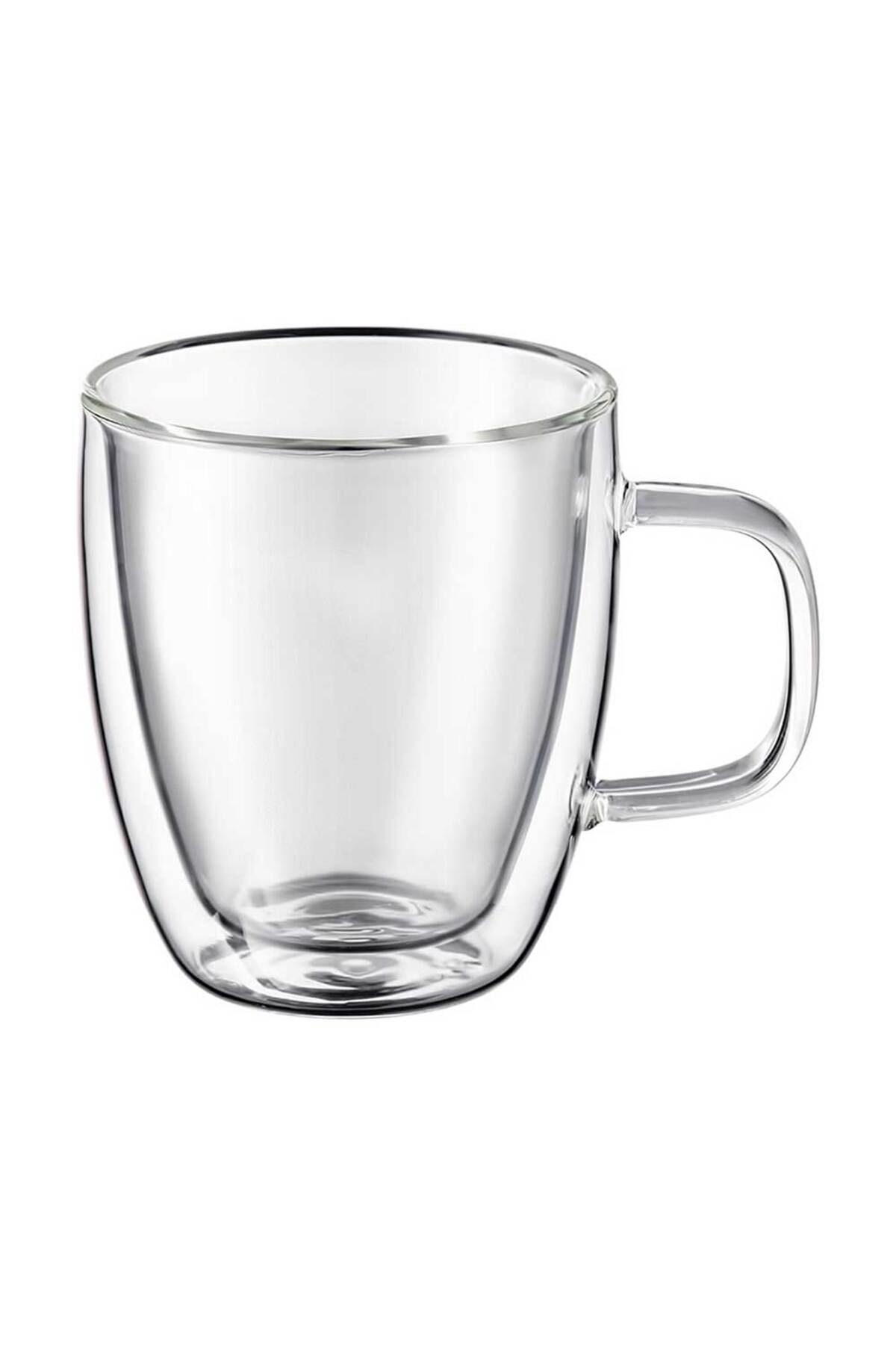 Homelux-Set Of 2 Coffee/tea Cups, Heat Resistant Glass, 350ml, Transparent, Mia 4