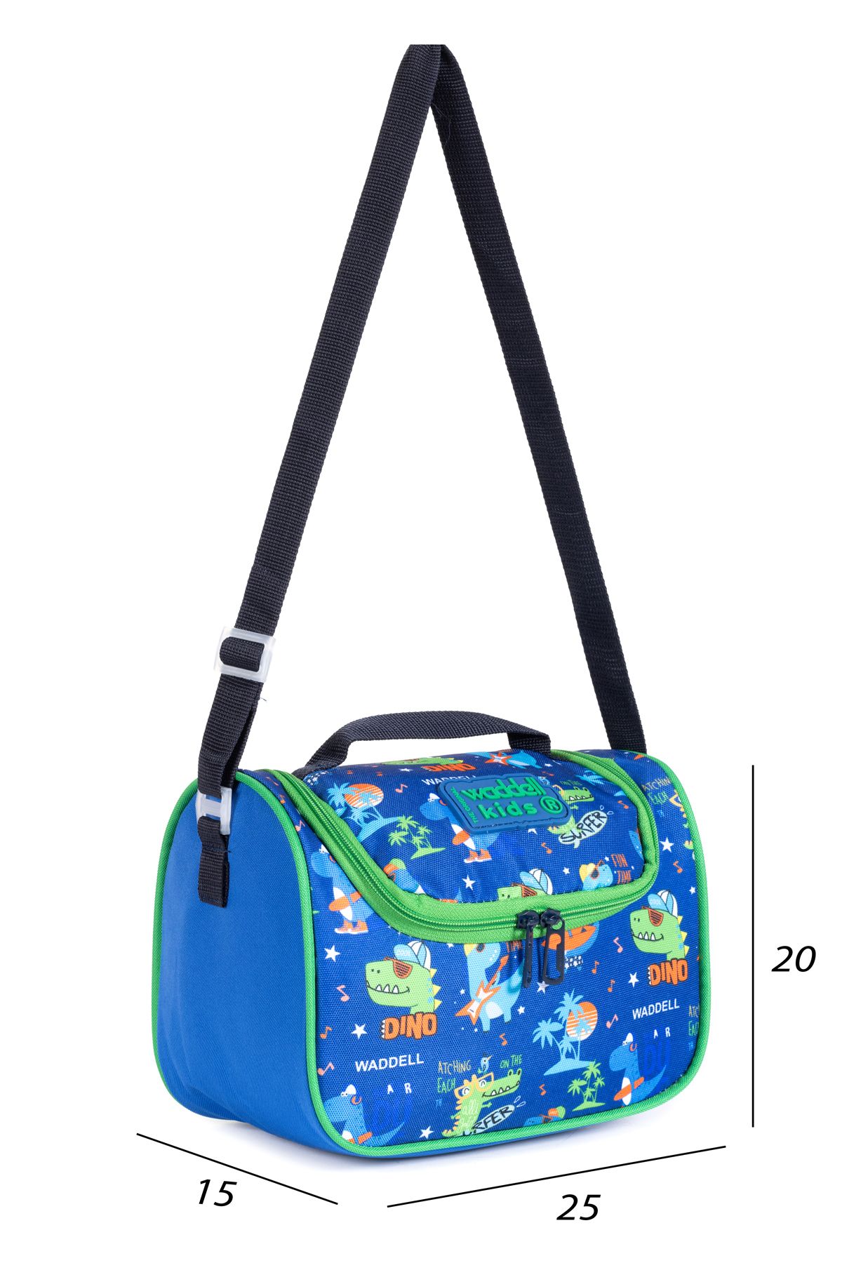 Necati Çanta-Dinosaur Single Compartment Lunch Box with Filaming 3