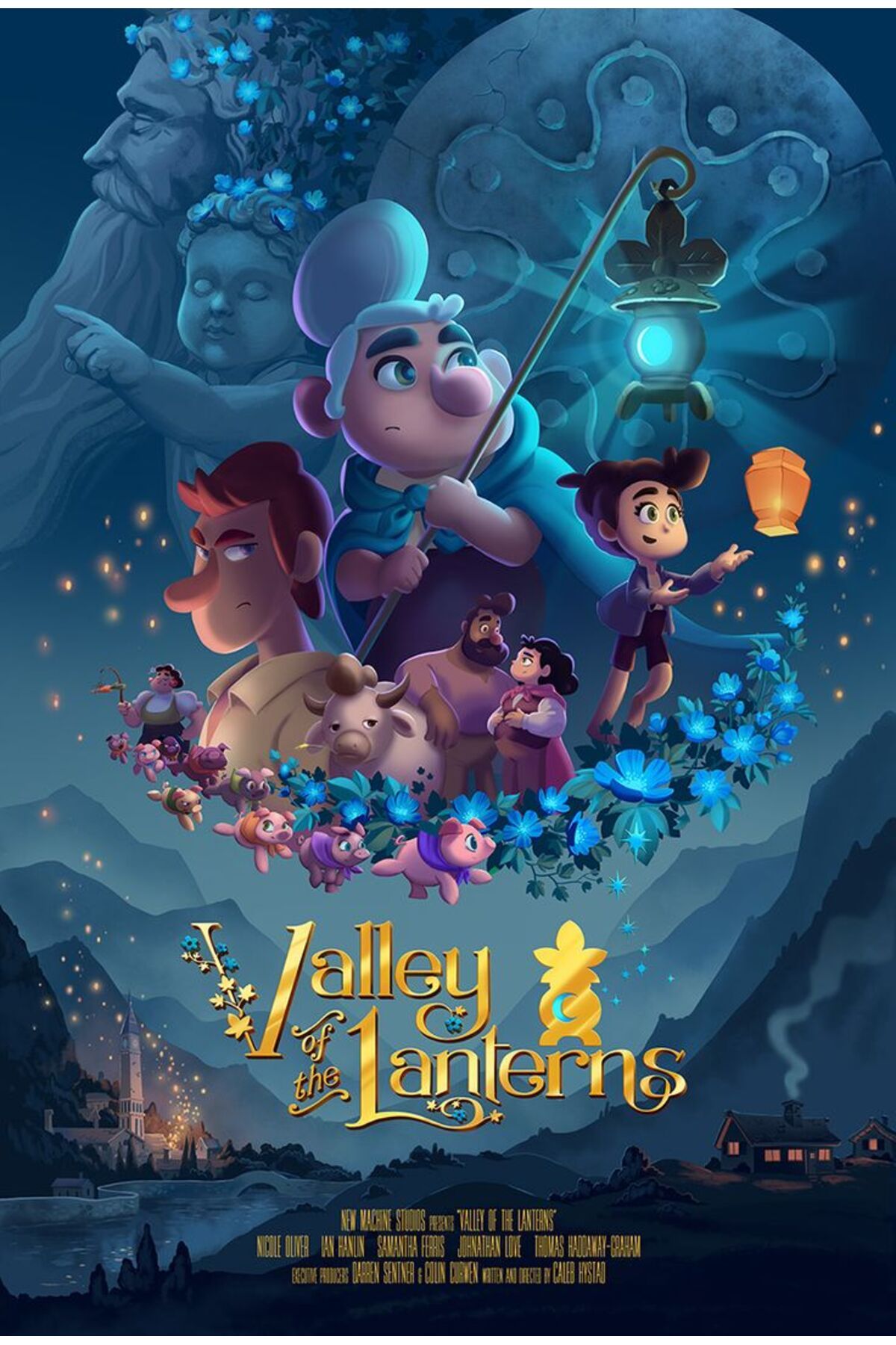 512 STORE Valley Of The Lanterns Film Animasyon Afiş Duvar Dekor Poster 30x42 Çerçevesiz