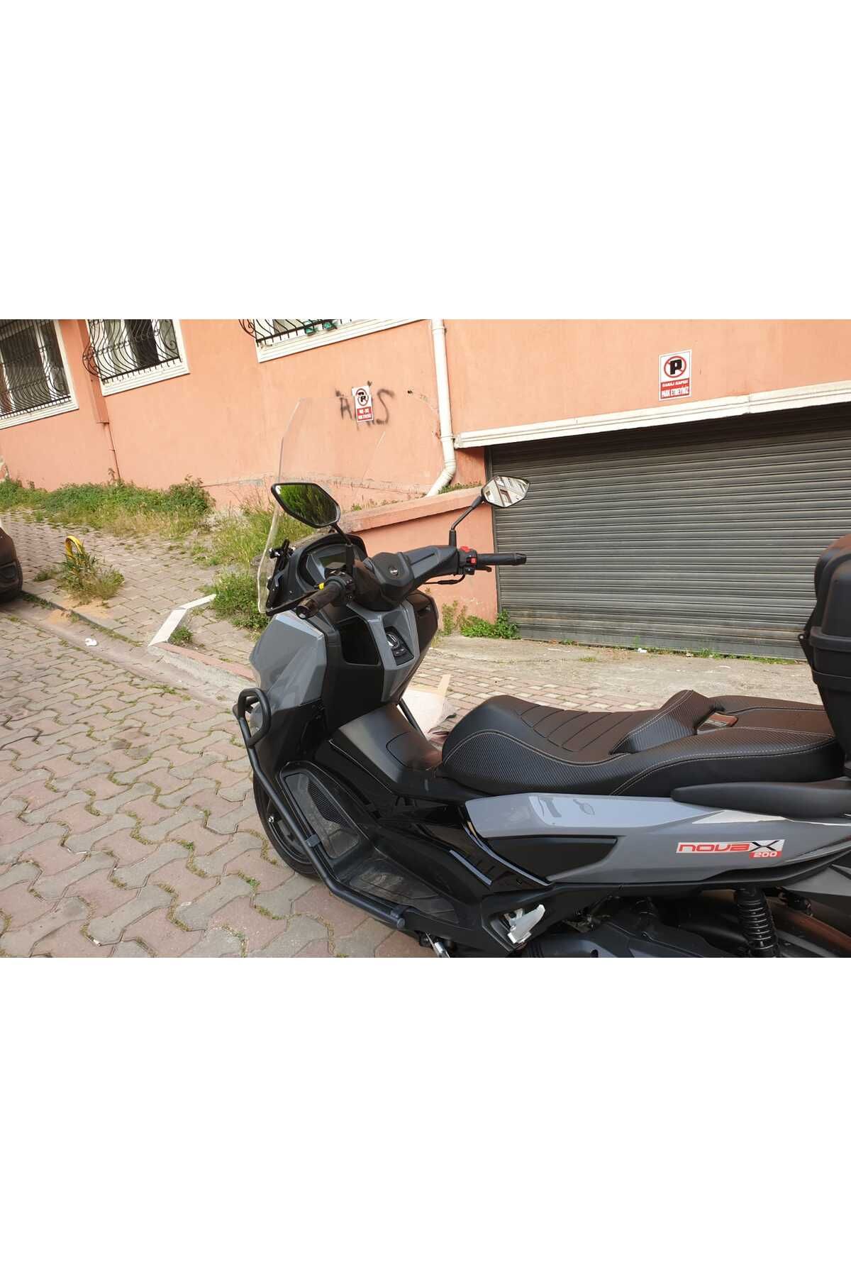 Küba Novax 200 Siperlik Ön Cam 2023-2025 Model 57cm Şeffaf Renkli 4mm