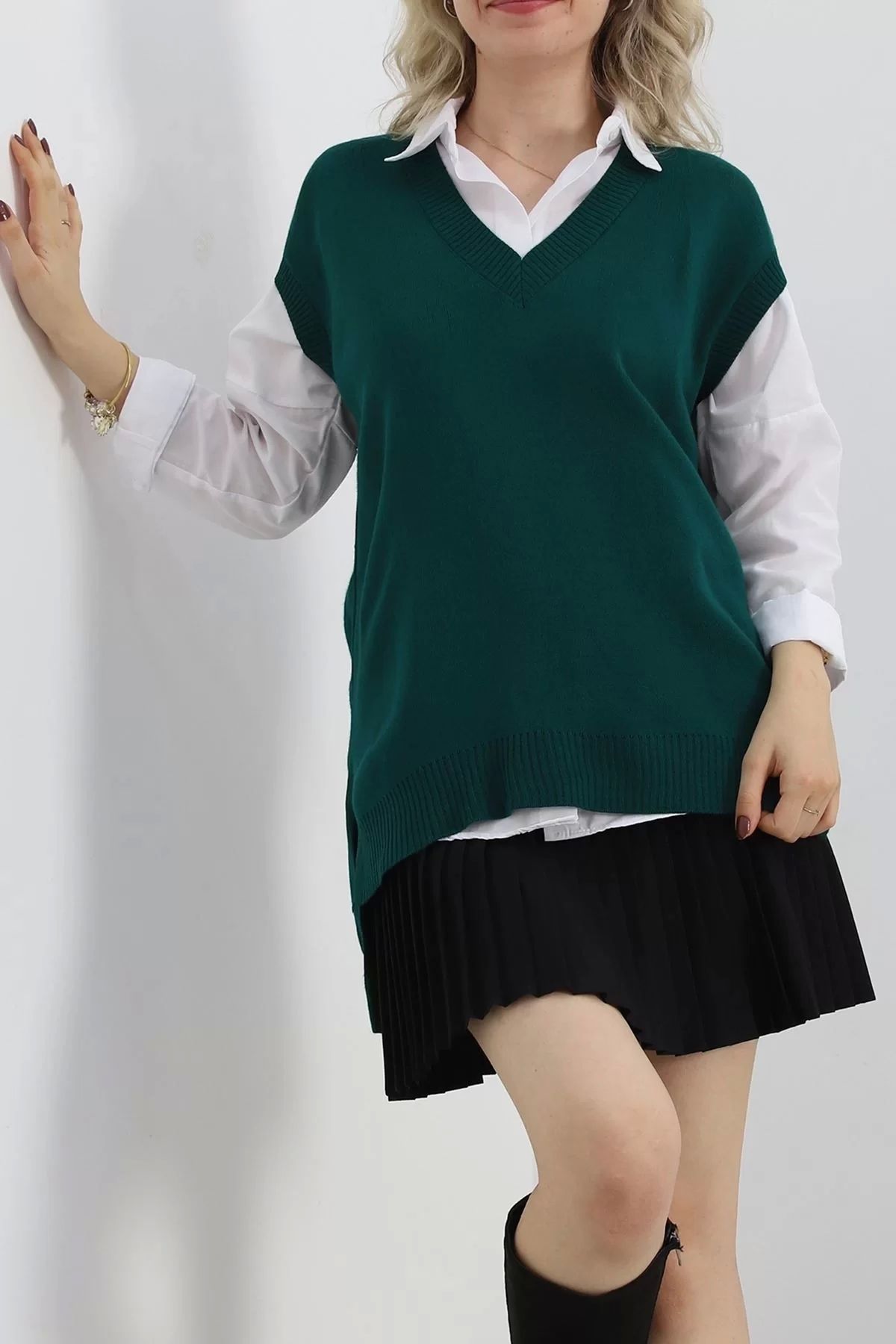 LADİN-Nefti V-Neck Sweater - 3079.1577. 3