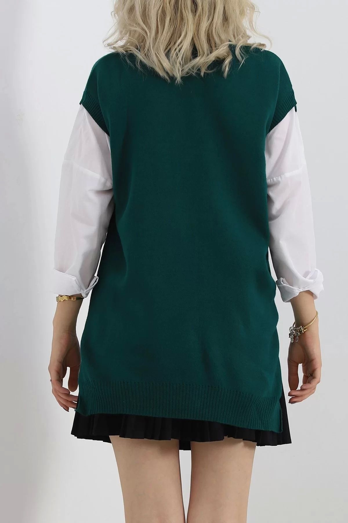 LADİN-Nefti V-Neck Sweater - 3079.1577. 7