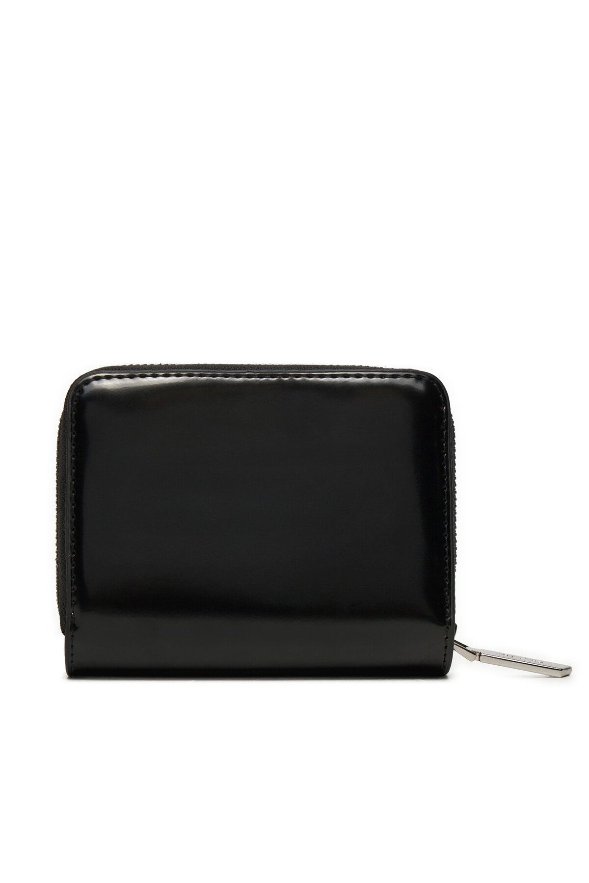 Calvin Klein-Women's Black Leather Wallet - Zipper, Inner Pocket, Extra Card Compartment K60K 612847 -Beh 2