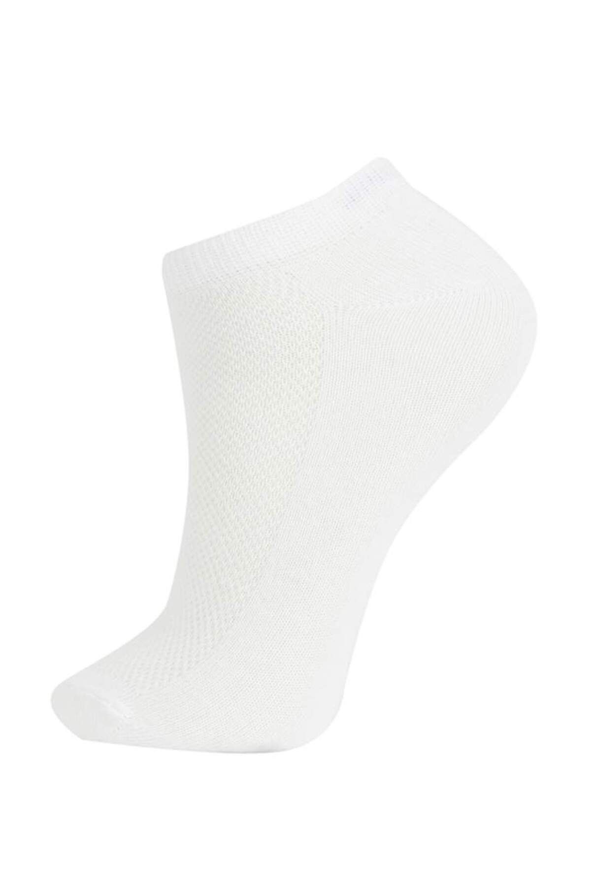 DeFacto-Κάλτσες New Season Girl's 3-Pece Cotton Booties 2