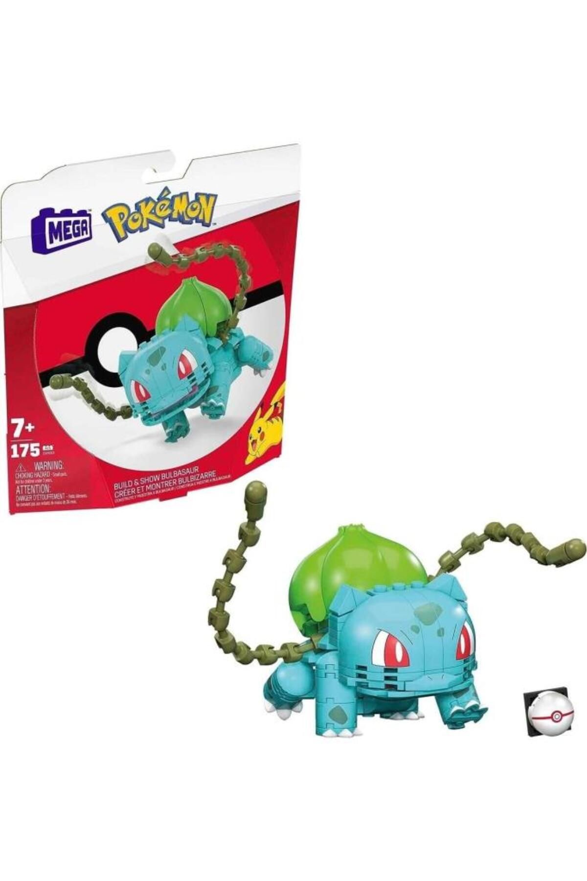 mattel Pokemon Mega Construx Pokemon Bulbasaur Buildable 175 Parça