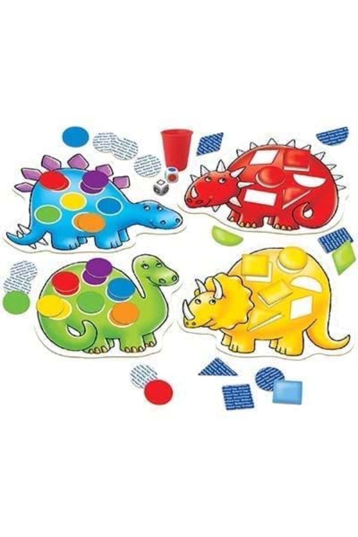 Orchard Toys-Joc educativ Dinozaurii cu pete DOTTY DINOSAURS 2