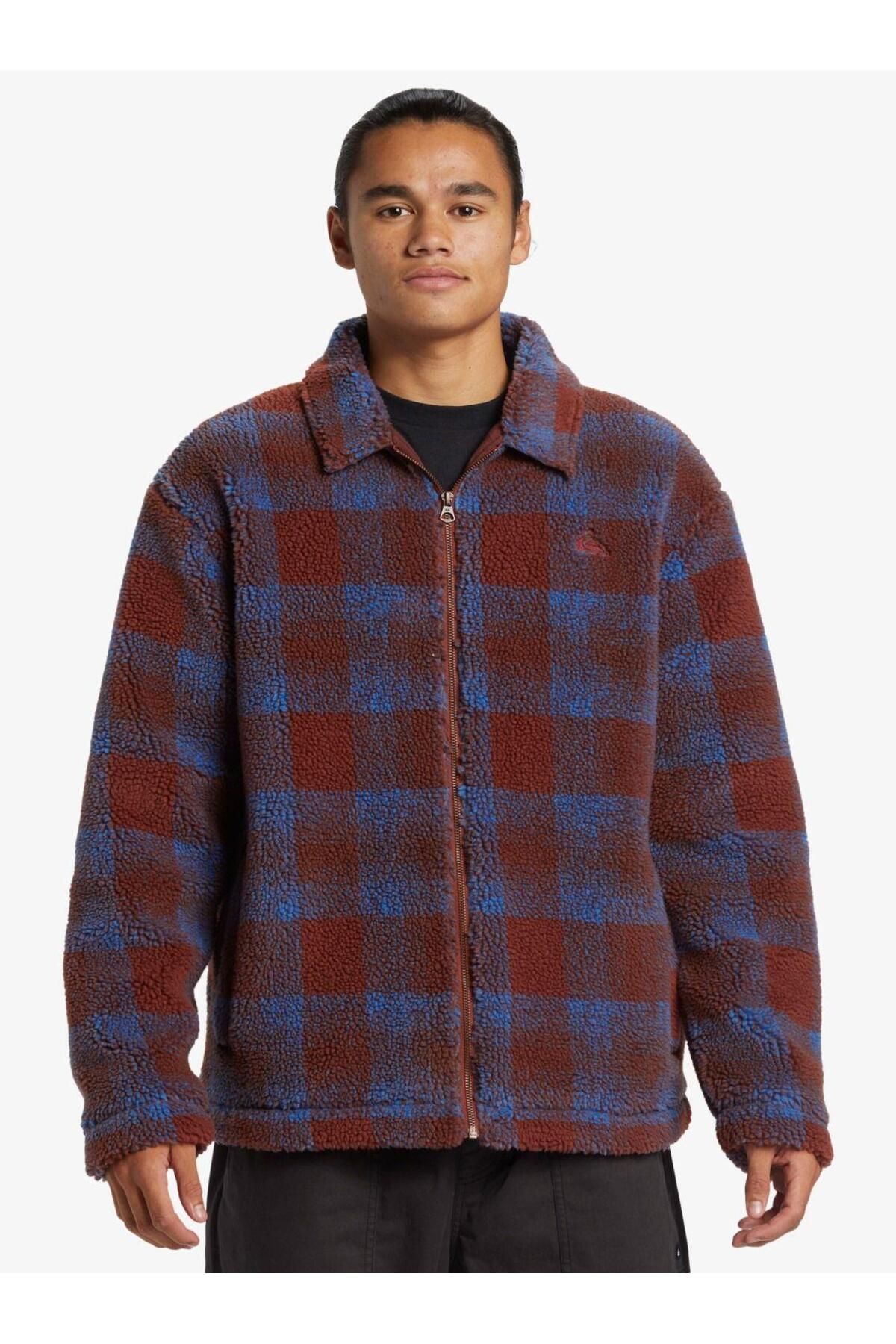 Quiksilver DECK FLEECE Erkek Polar Ceket AQYFT03393 QK.CQN8 Çok Renkli-XXL