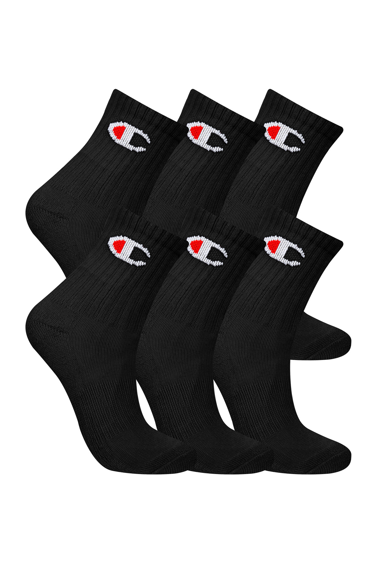 Champion Skarpety Crew 6er-pack Junior Unisex - 35–38