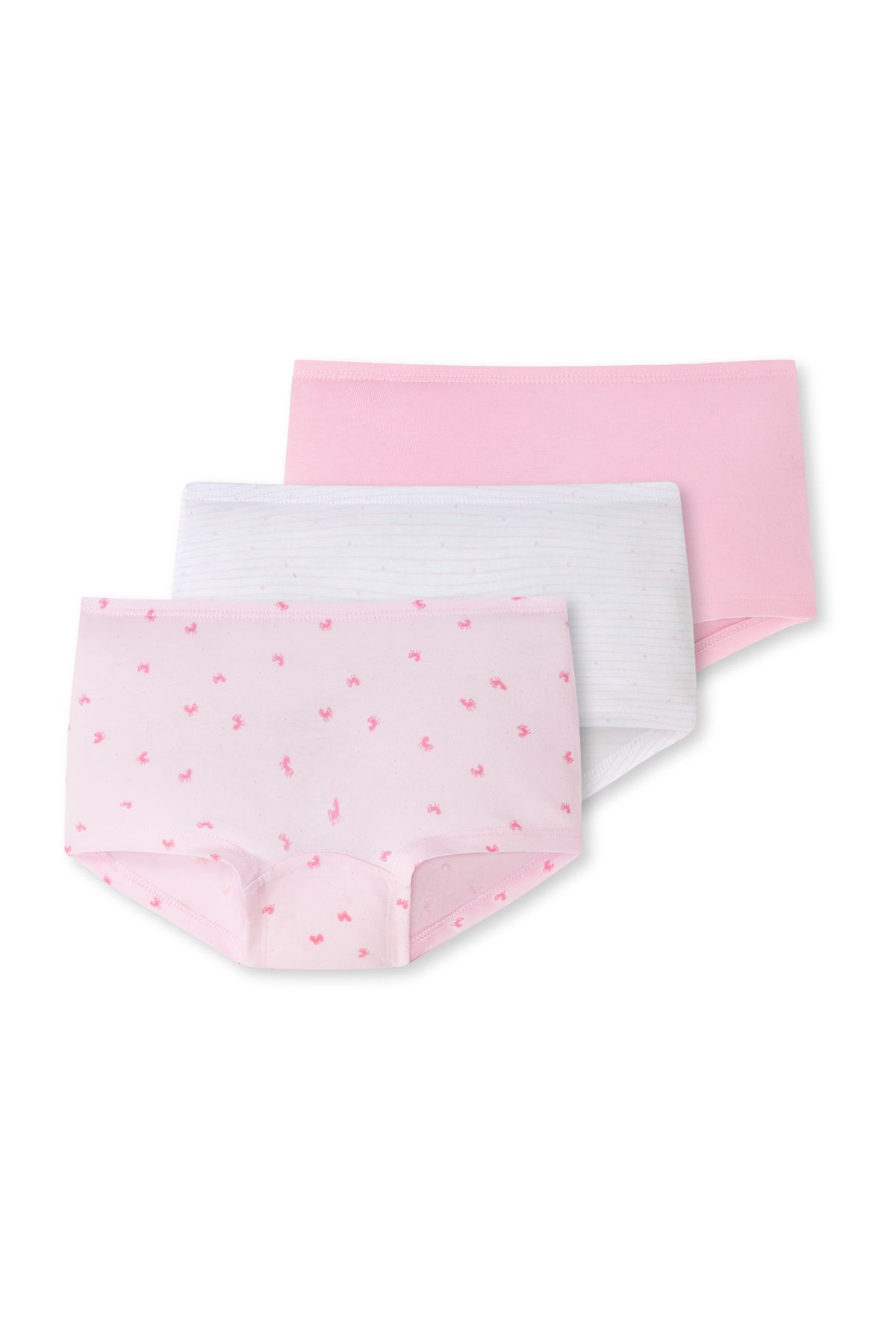 Schiesser-Panties 3er-pack Basic Kids Unterhose Unterwäsche Boxershort Short 1