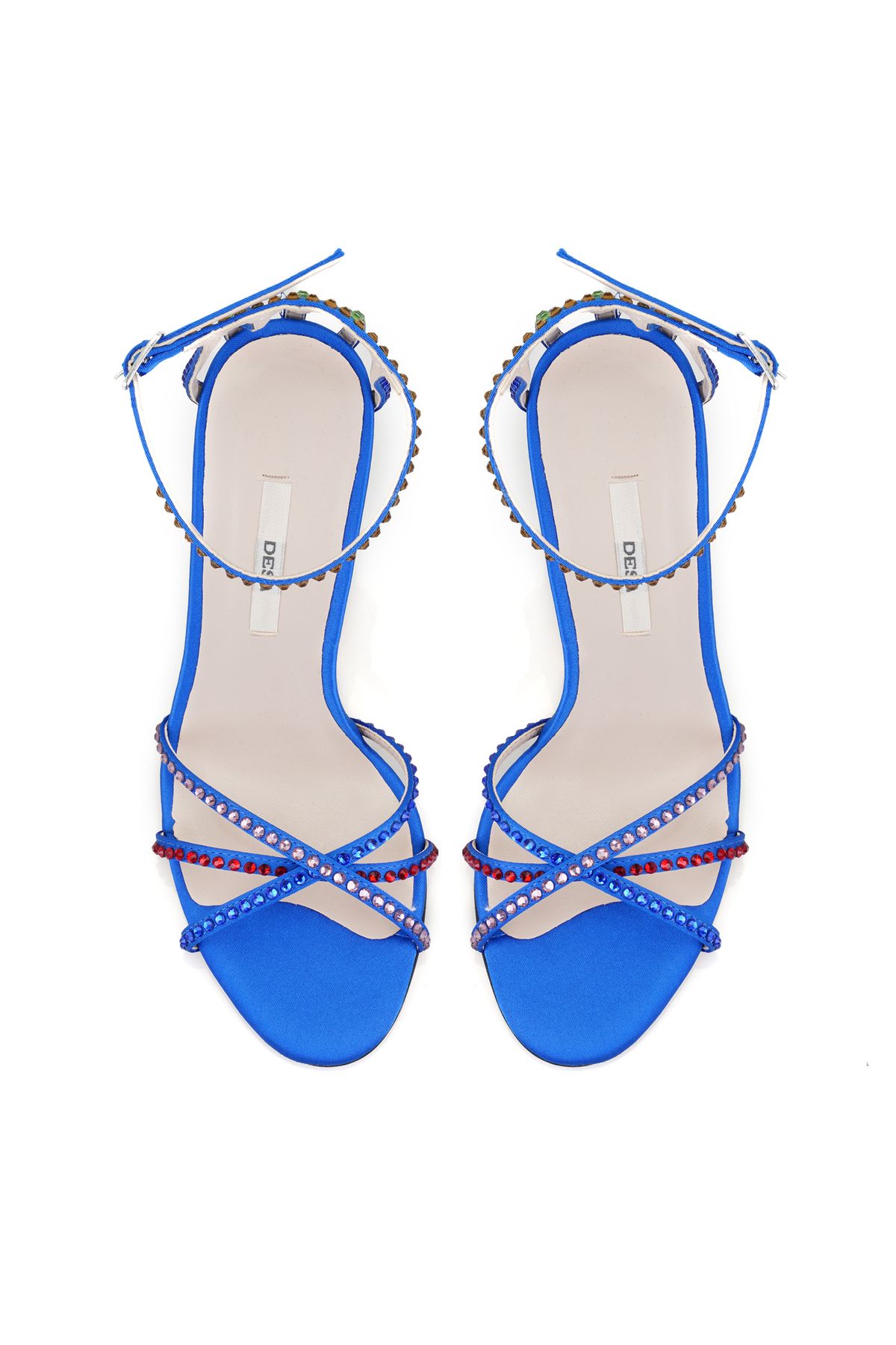 Desa-Pantofi de seară Briell Blue pentru damă 4