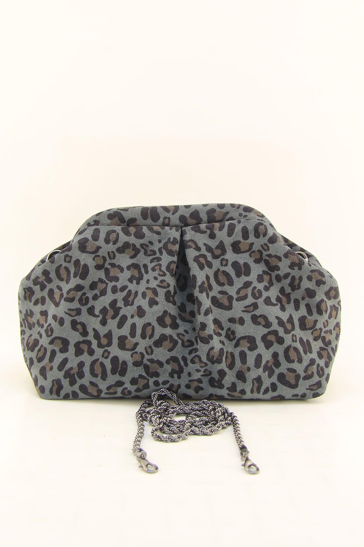 HNB-Shoulder Bag - Gray - Leopard 4